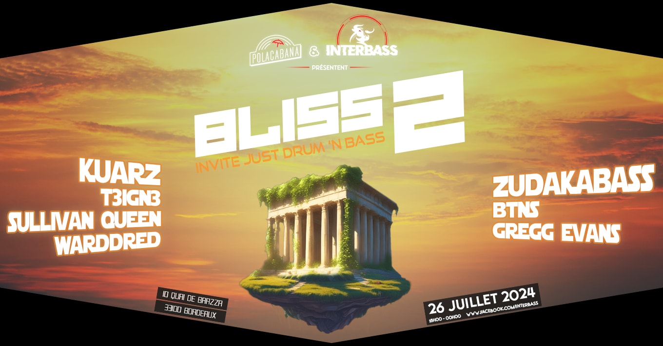 Open Air : Bliss 2 Invite Jdnb - W/ Kuarz, Zudakabass & More