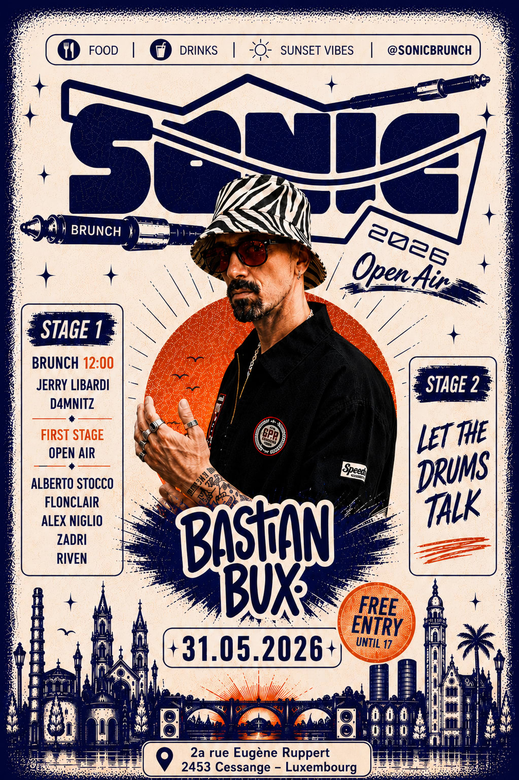 Sonic Brunch Presents Bastian Bux
