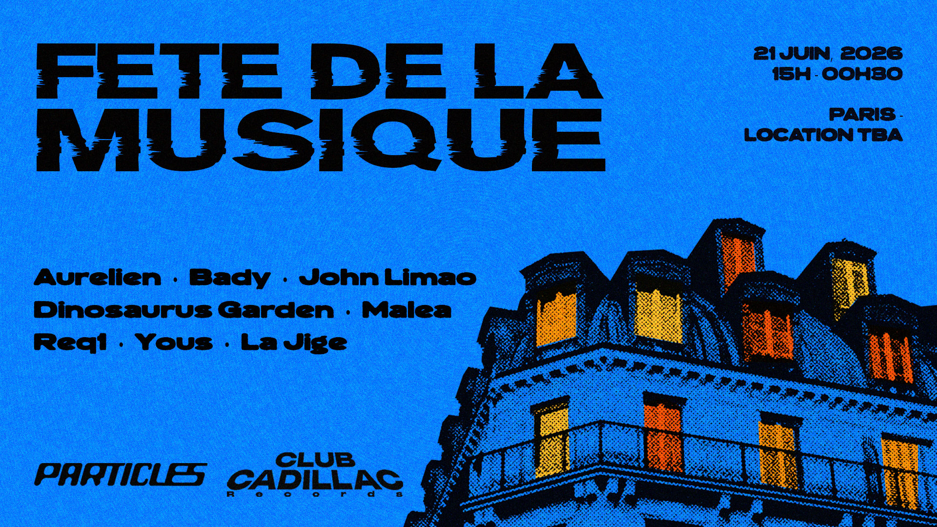 Club Cadillac X Particles : Fête De La Musique 2026