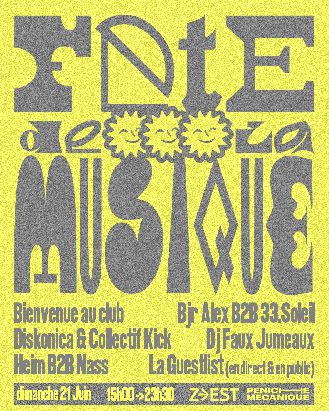 Fête De La Musique : Z•Est X Péniche Mécanique