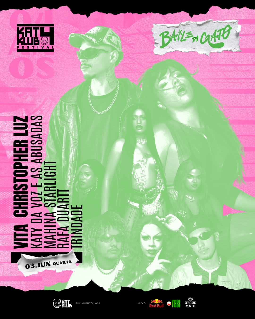 Baile Do Gato Com Vita E Katy Da Voz E As Abusadas