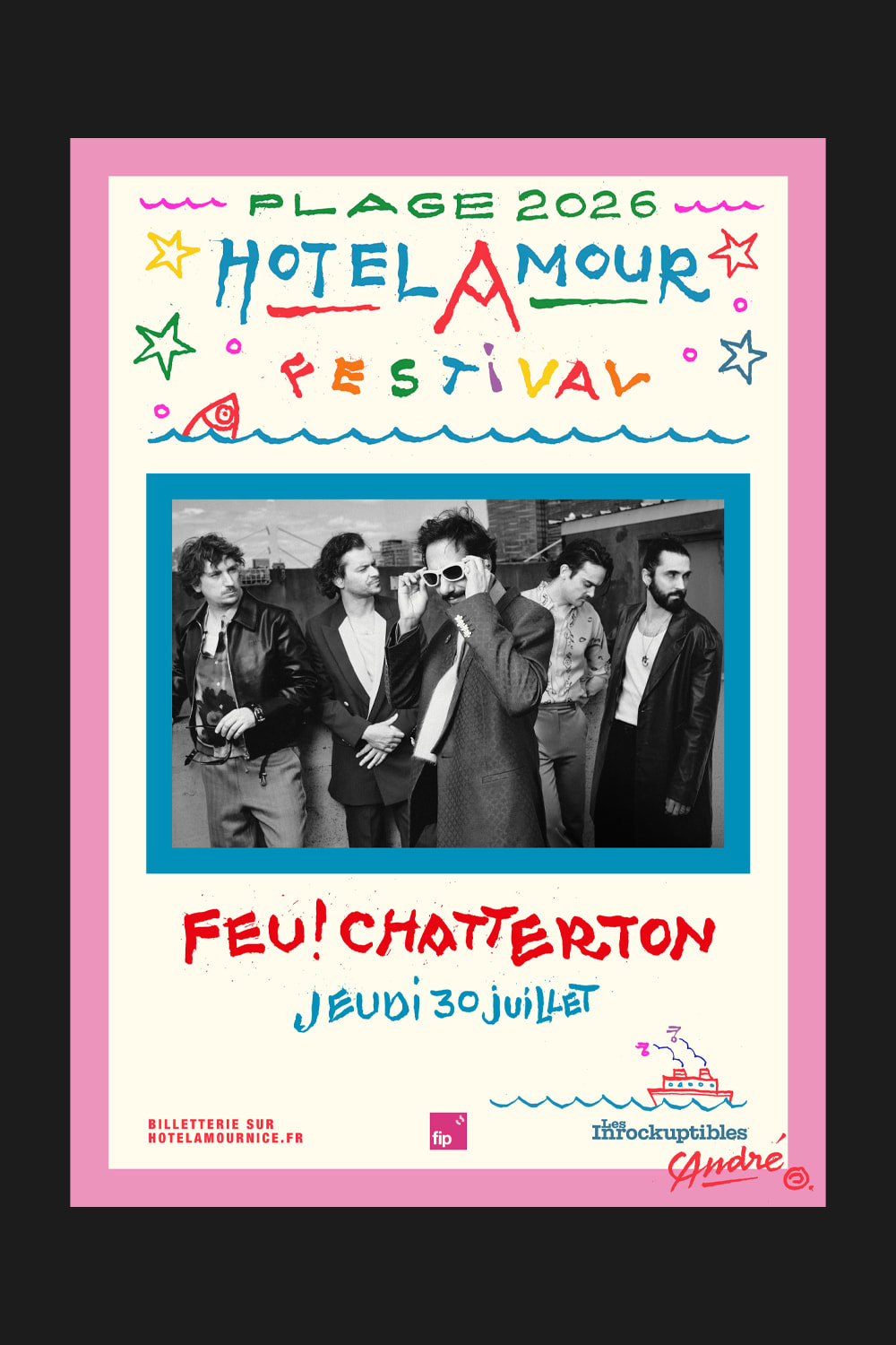 Feu! Chatterton À La Plage De L'hotel Amour