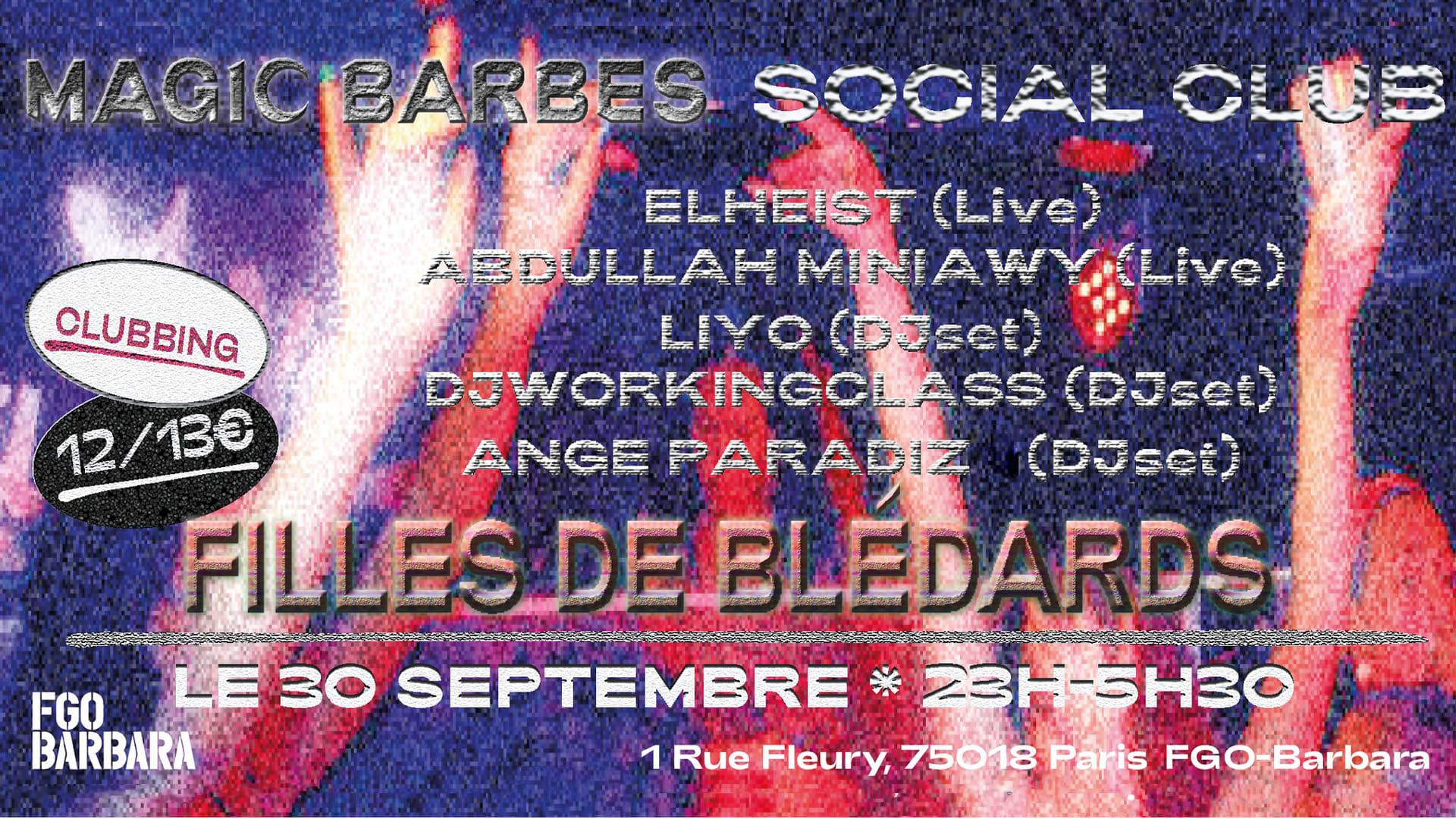 Filles De Blédards - Festival Magic Barbès