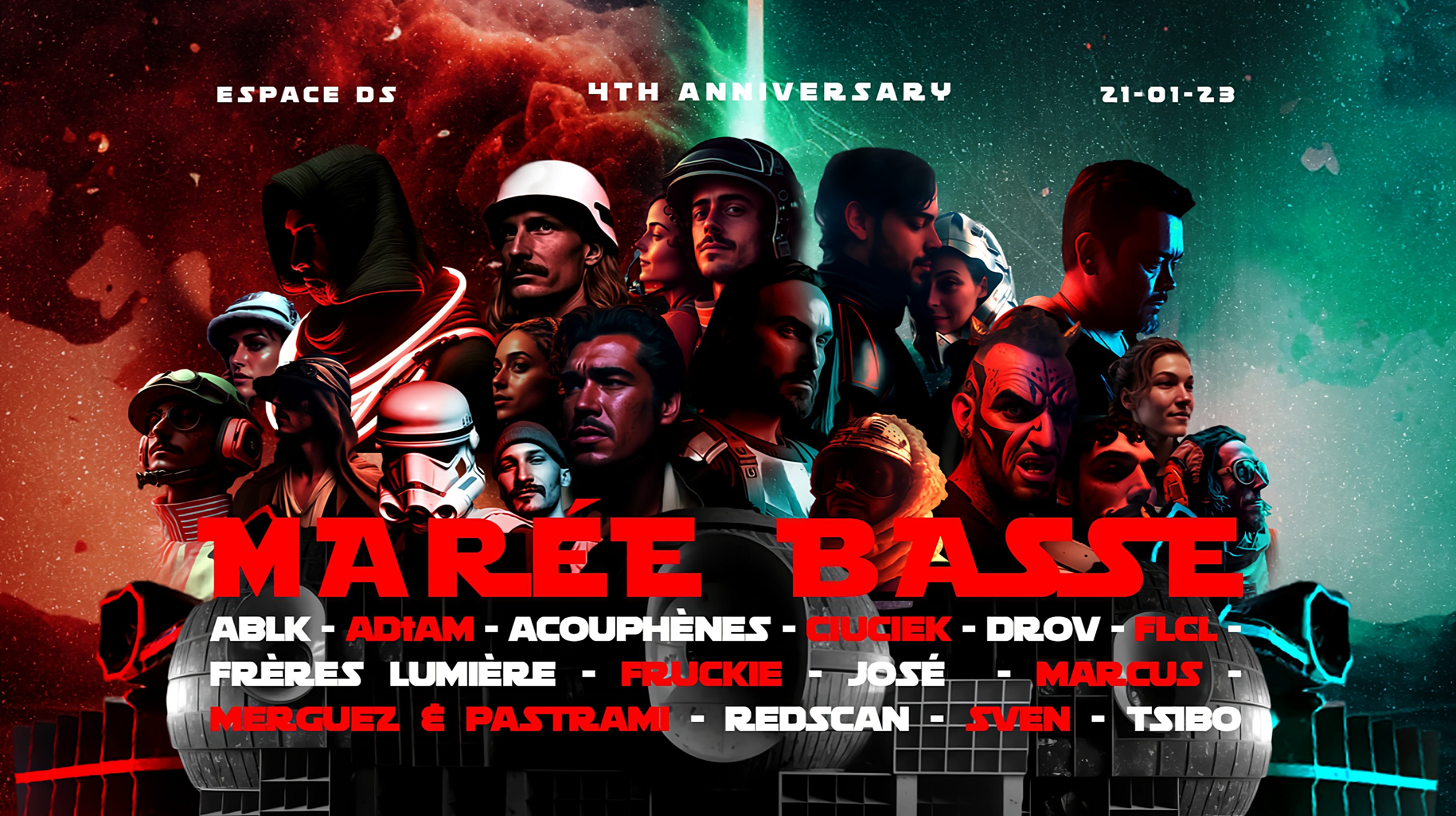 Marée Basse : 4th Anniversary