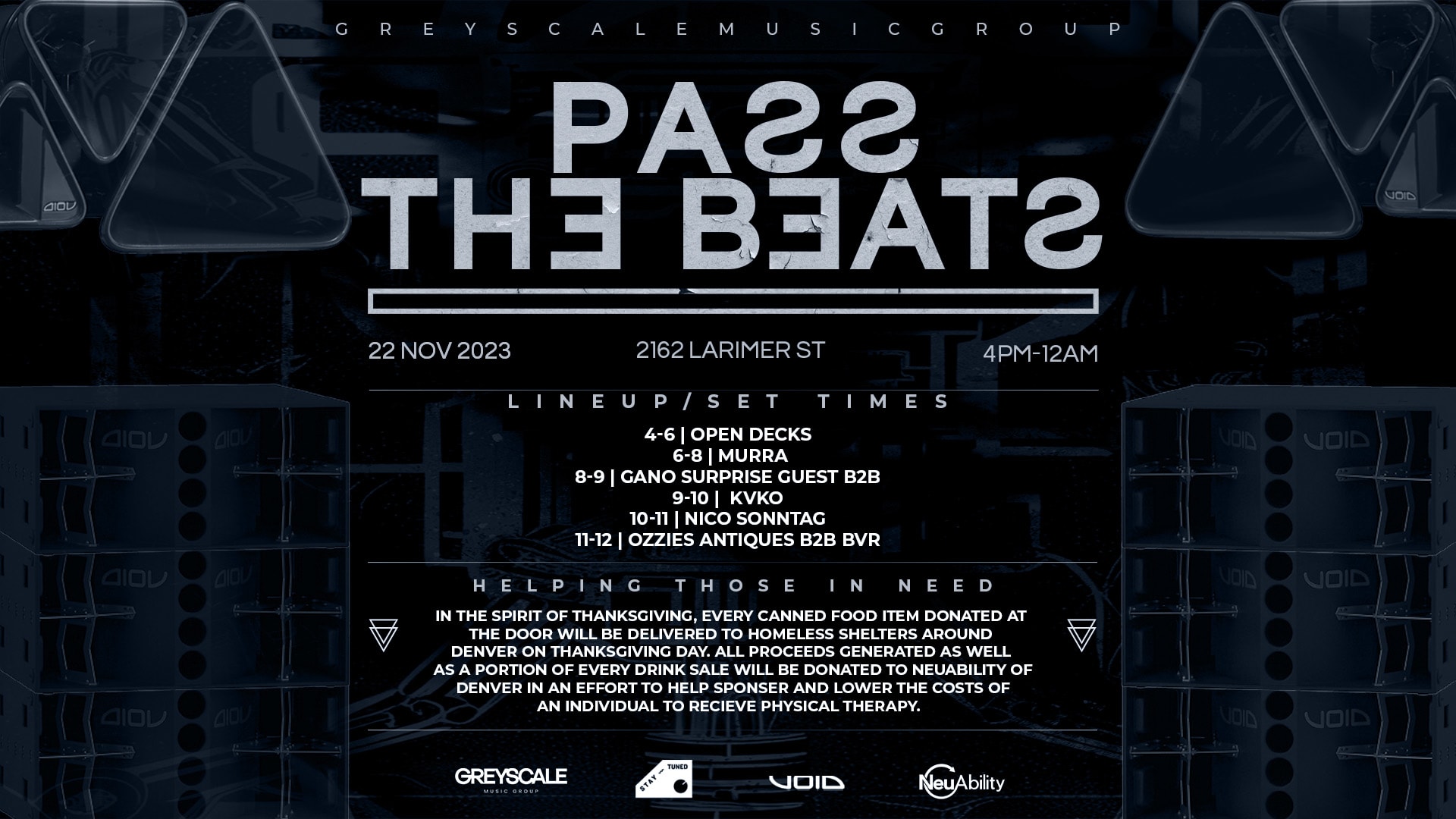 Pass The Beats: A Philanthropic Event