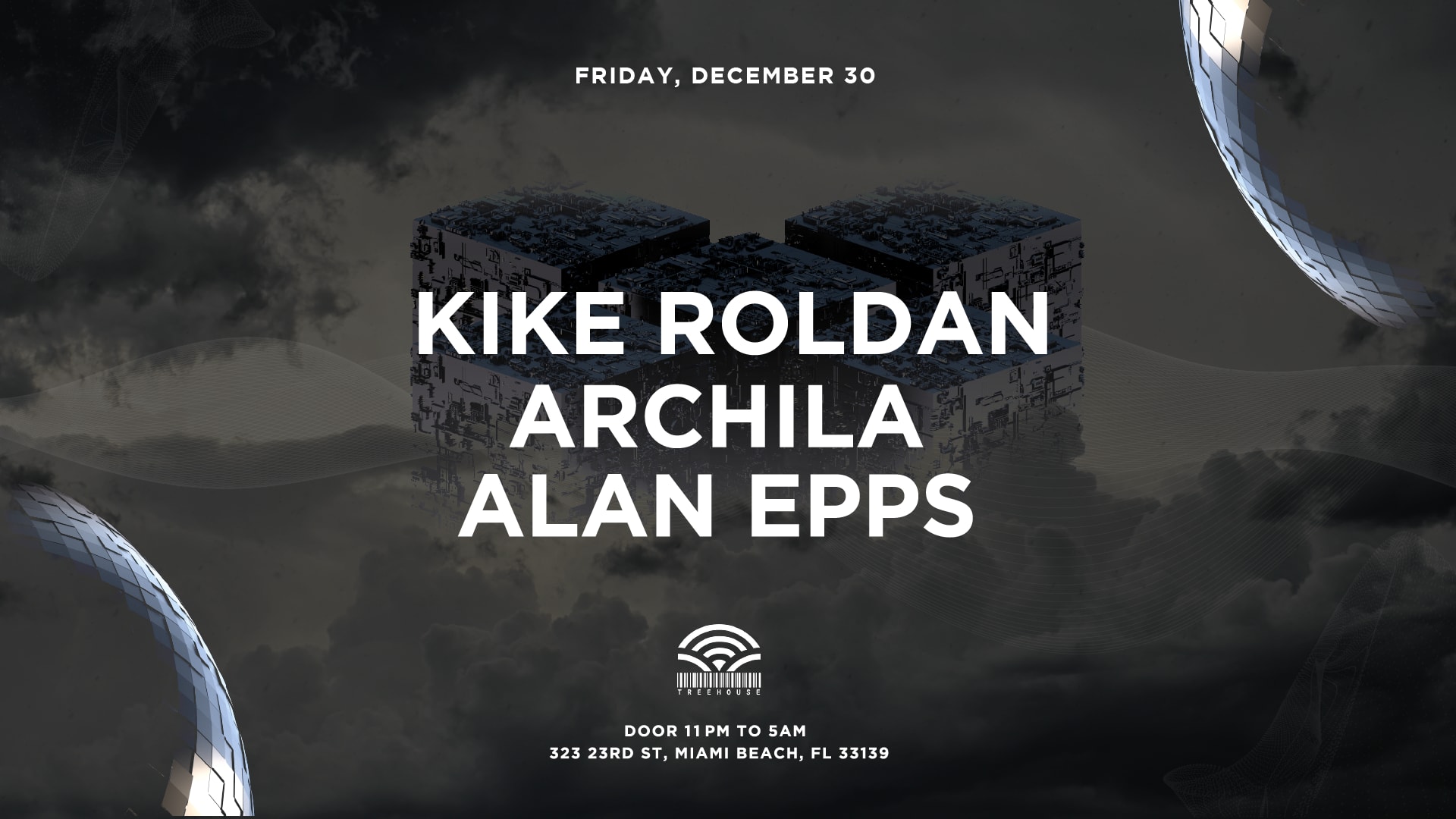 Kike Roldan, Archila & Alan Epps At Treehouse