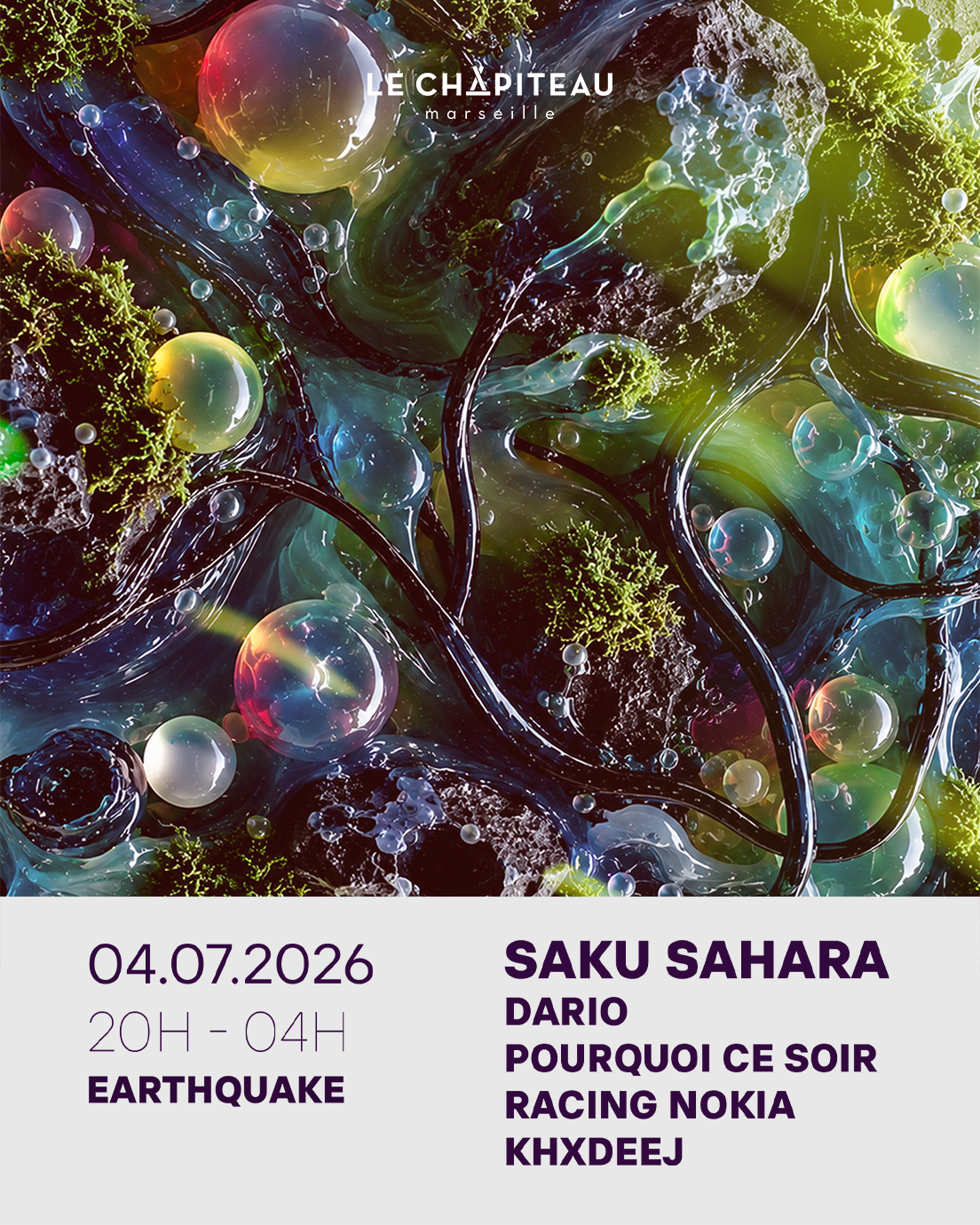 Earthquake W/ Saku Sahara, Khxdeej, Dario, Racing Nokia & ..