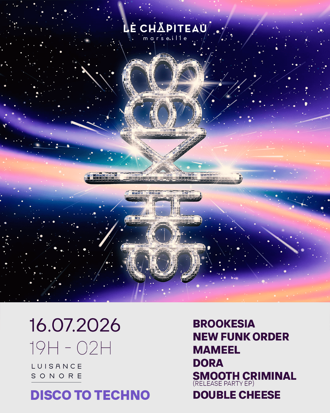 Luisance Sonore / Disco To Techno: Brookesia, Dora & More,