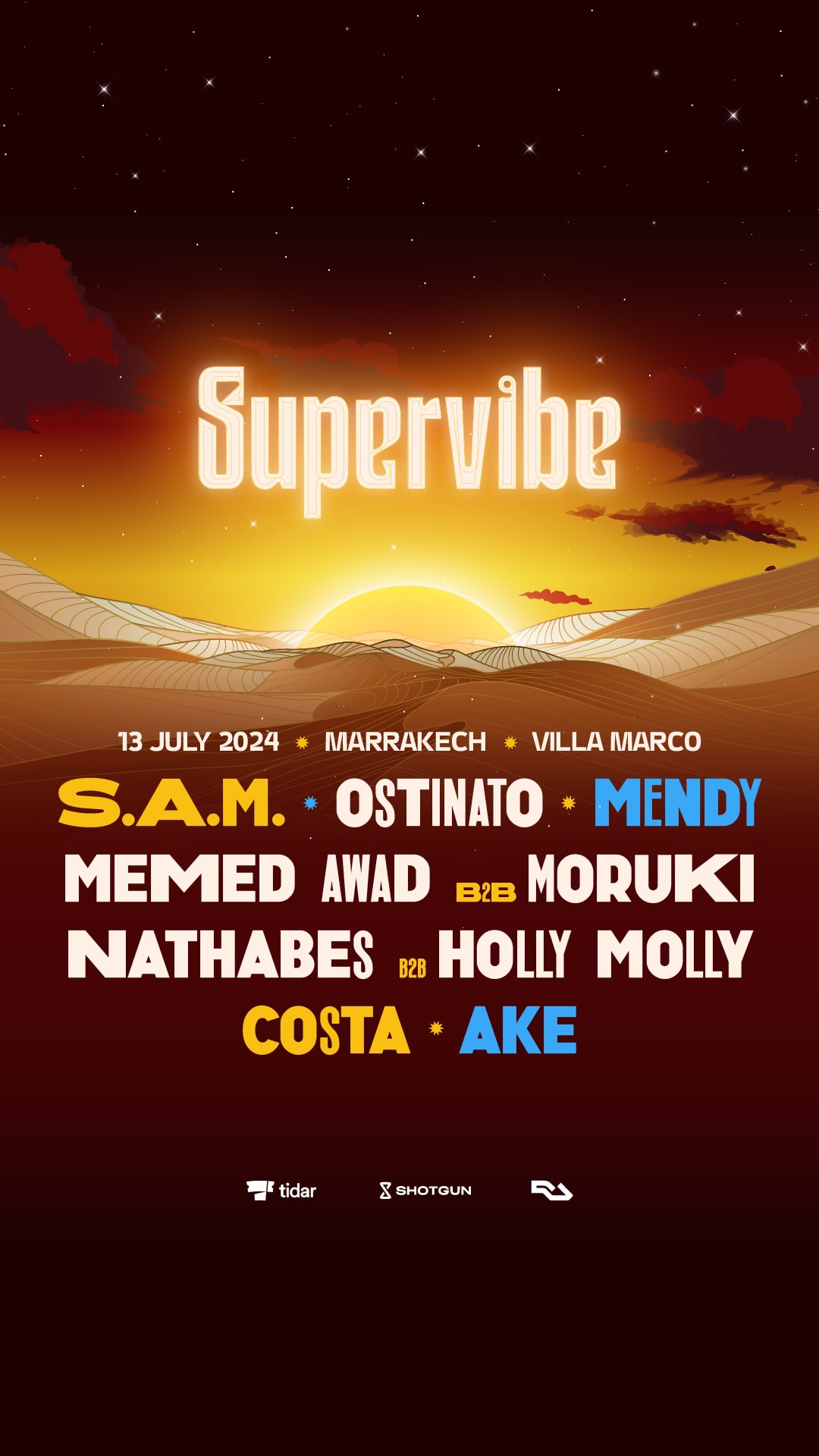 Supervibe Summer Edition At Villa Marco Marrakech