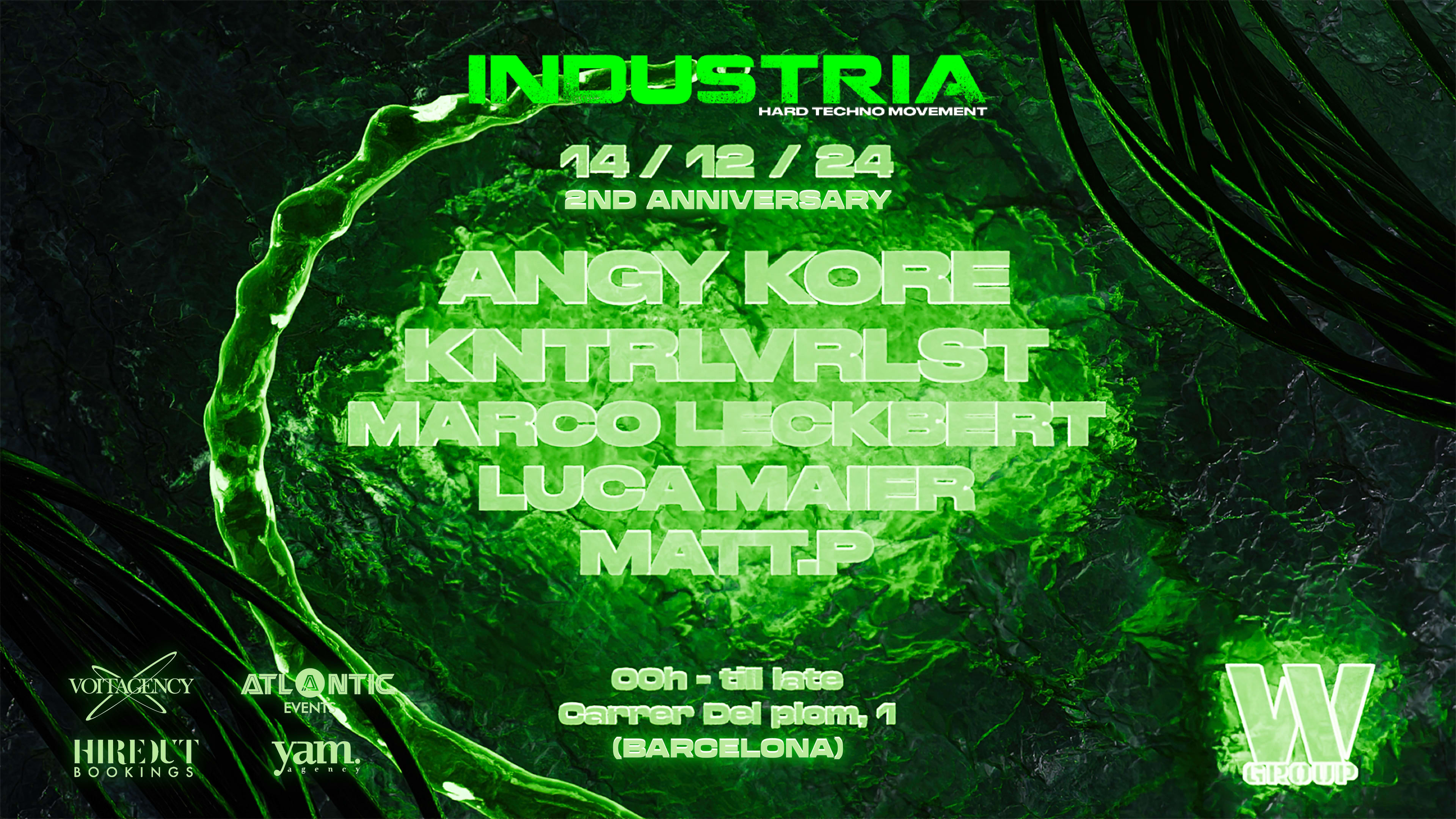Industria Hard Techno Movement (2nd Aniversary)