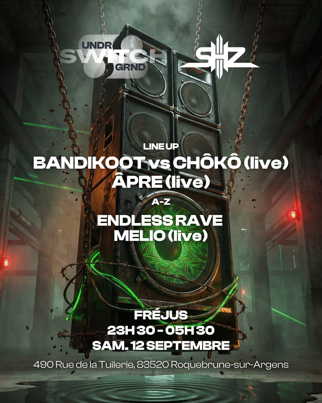 Switch To Undrgrnd W/ Bandikoot Vs Chôkô - Apre