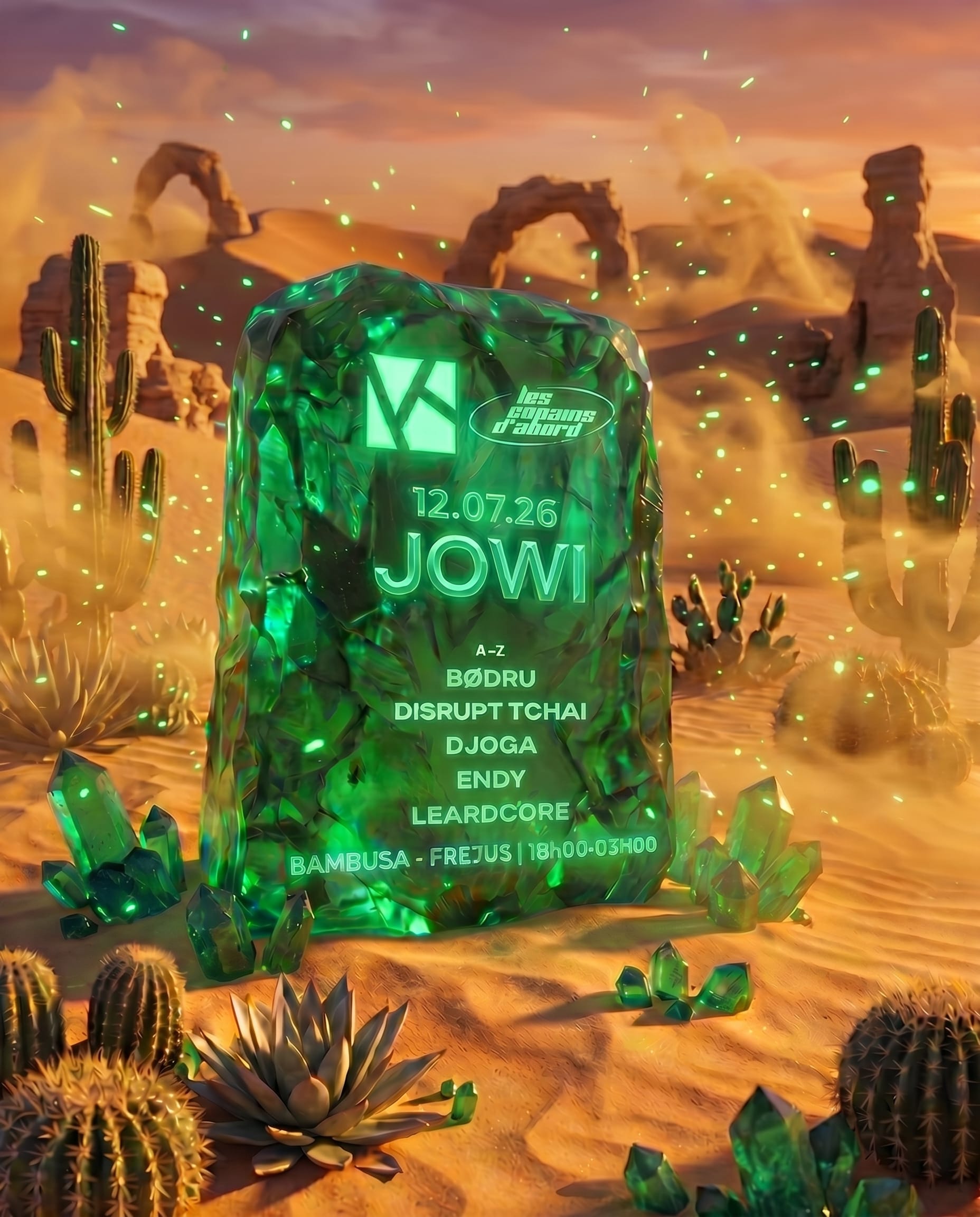 Jowi : Les Copains D'abord X Kwartz Events