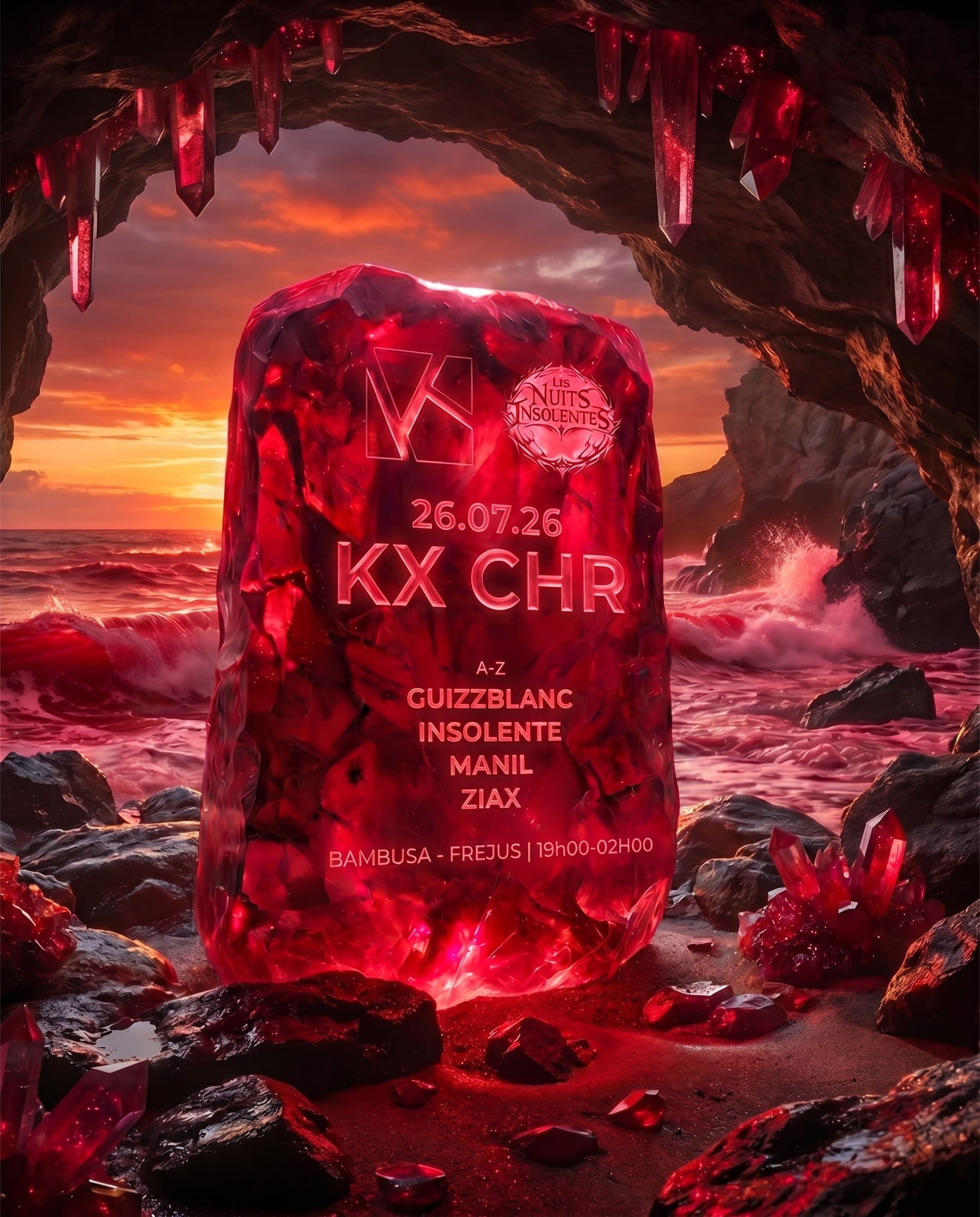 Kx Chr : Les Nuits Insolentes X Kwartz Events