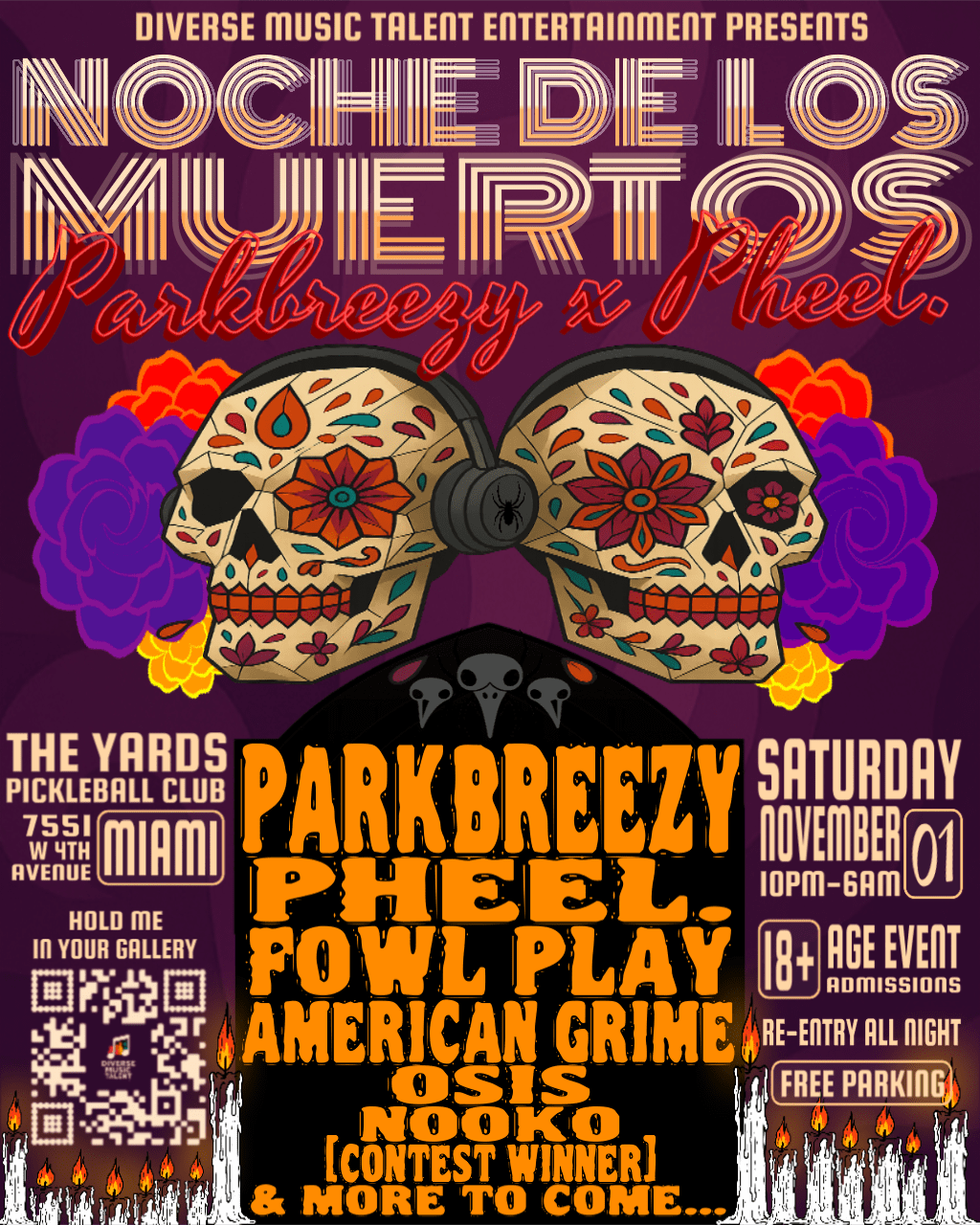 Noche De Los Muertos Parkbreezy & Pheel.