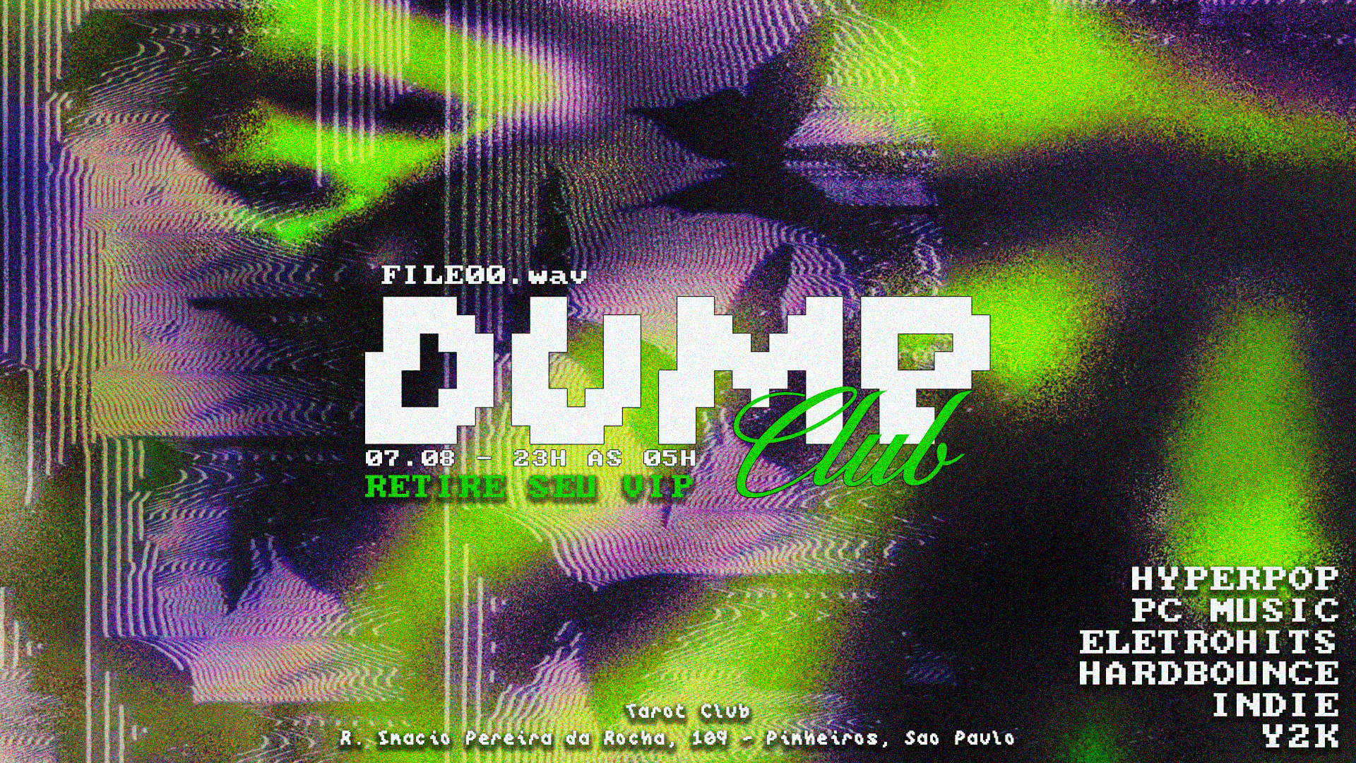 Dump - Hyperpop, Eletrohits, Y2k & Indie