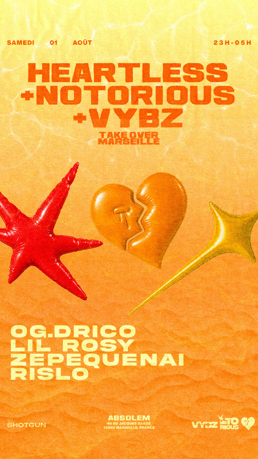 Notorious X Heartless X Vybz