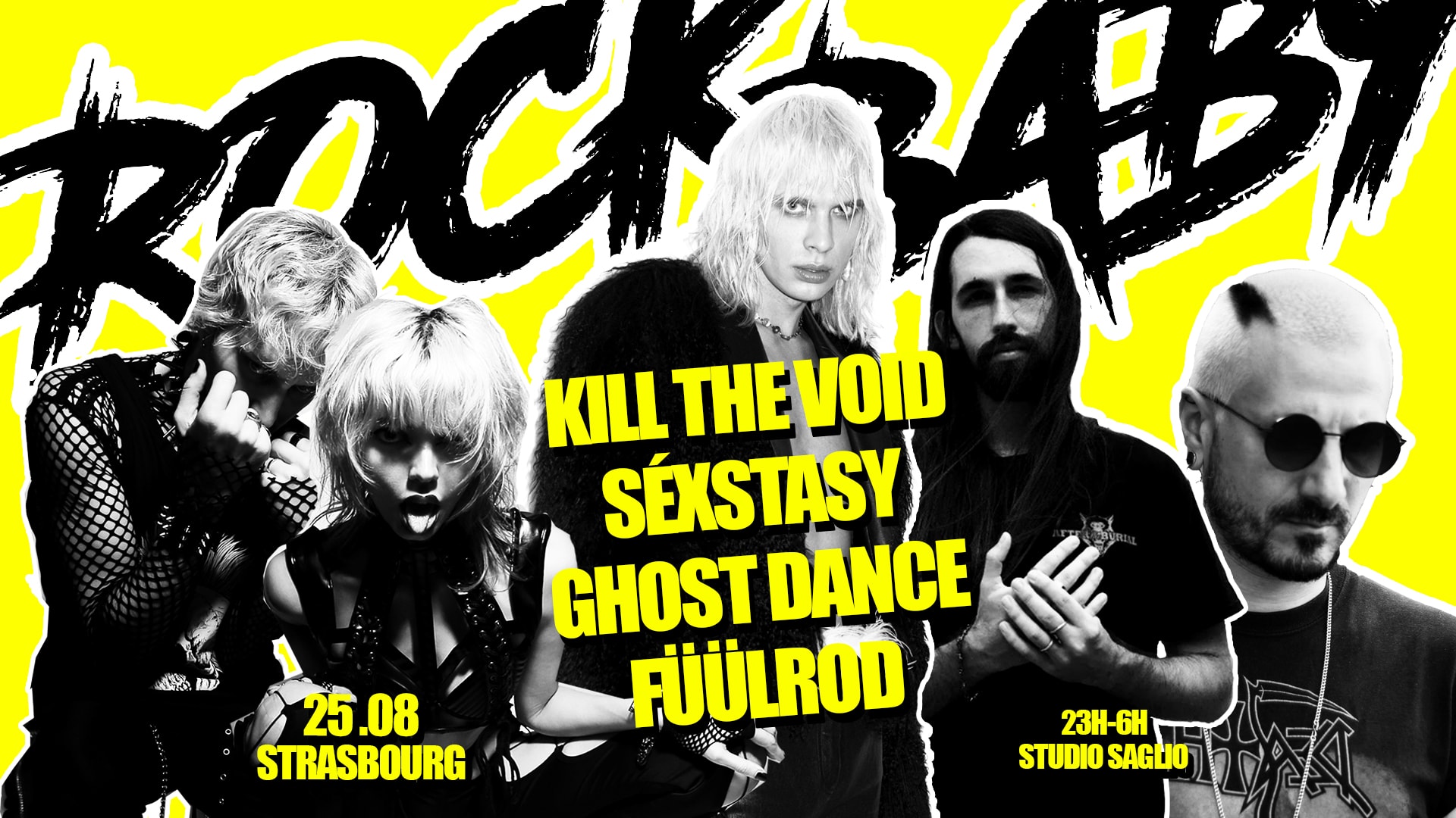 Rock Baby Live, Dj Sets, Techno Punk Ebm Acid #2 Strasbourg