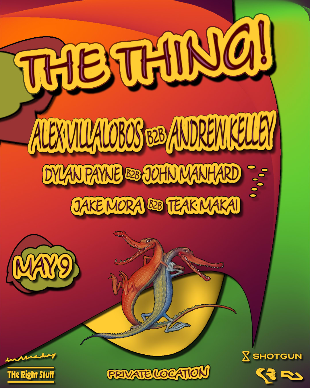 The Thing! Yoon X Inthebagg X The Right Stuff
