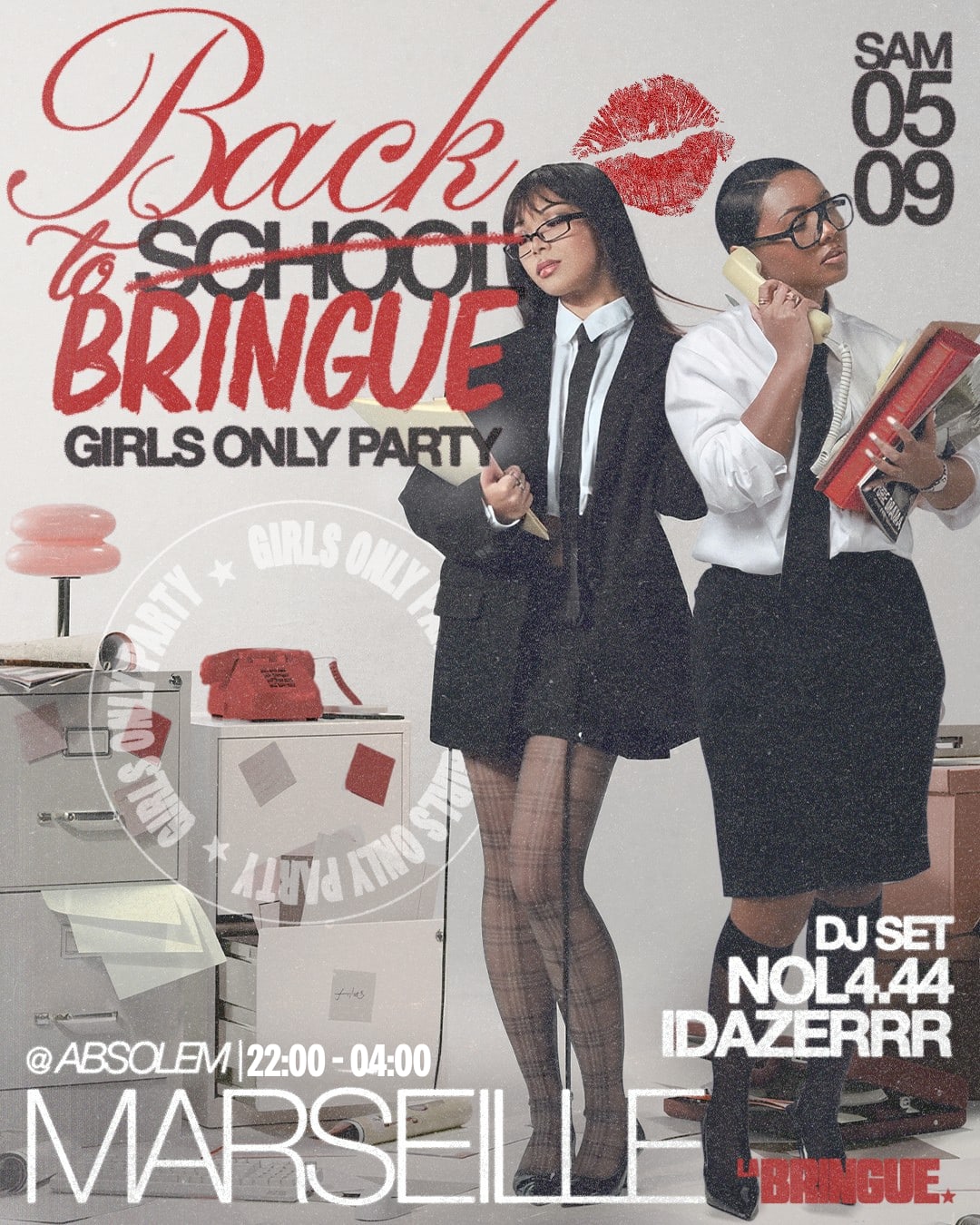Back 2 Bringue - Girls Only - Marseille