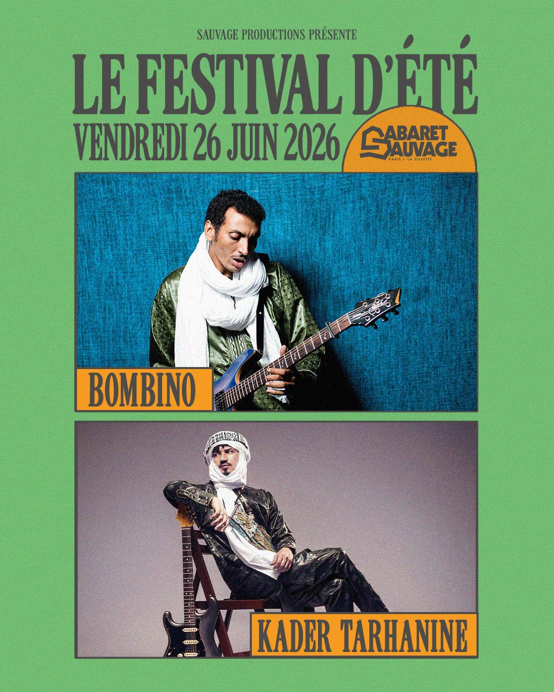 Festival D’Été • Bombino I Kader Tarhanine