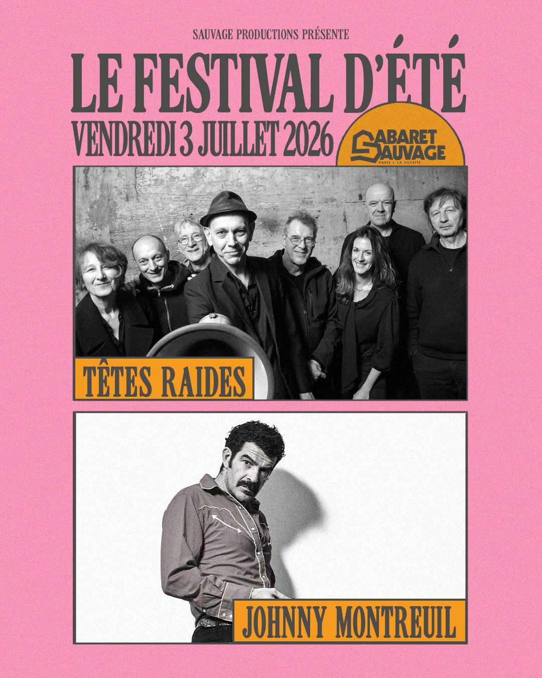Festival D’Été • Têtes Raides I Johnny Montreuil