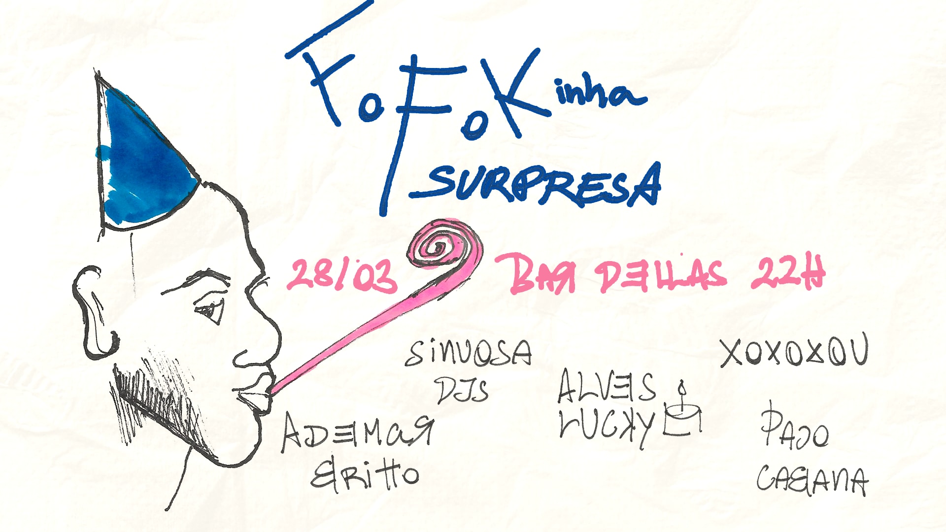 Fofokinha Surpresa No Bar Dellas
