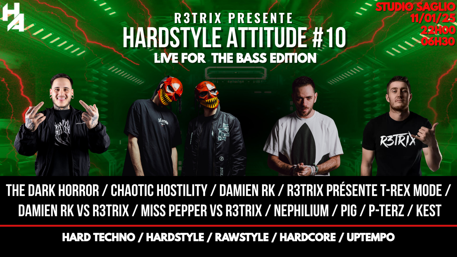 Hardstyle Attitude #10 (Live For The Bass Edition)