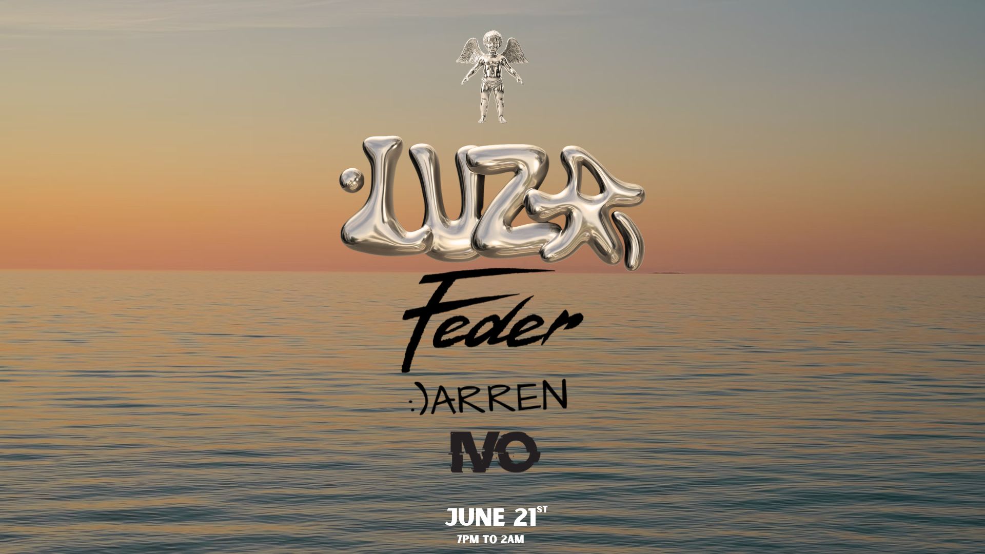 Luza At The Beach With Feder