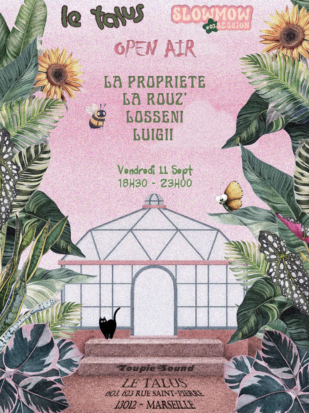 Open Air - Slowmow X Toupie @ Le Talus
