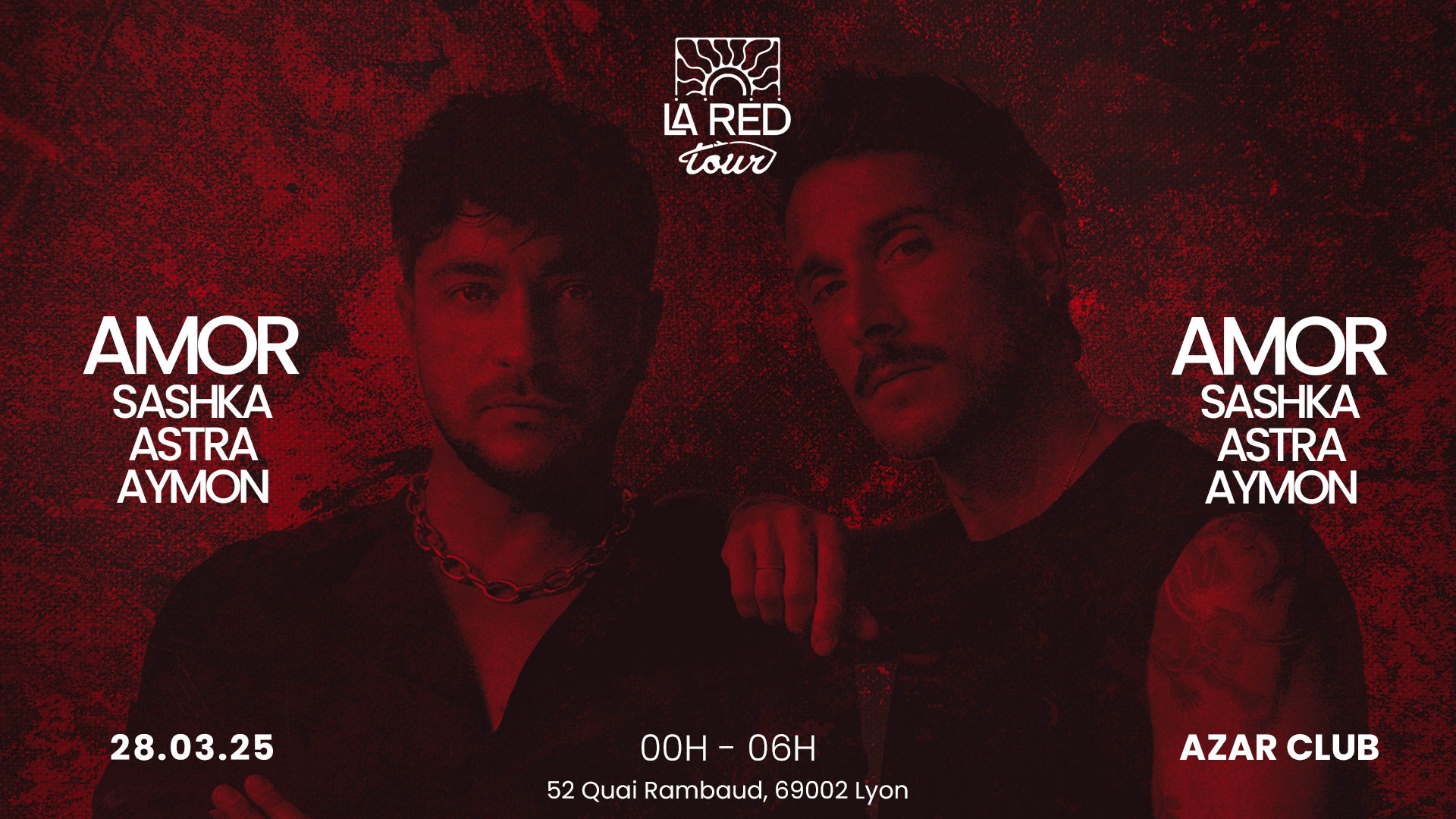 La Red Tour - Azar : Amor, Sashka, Astra & Aymon