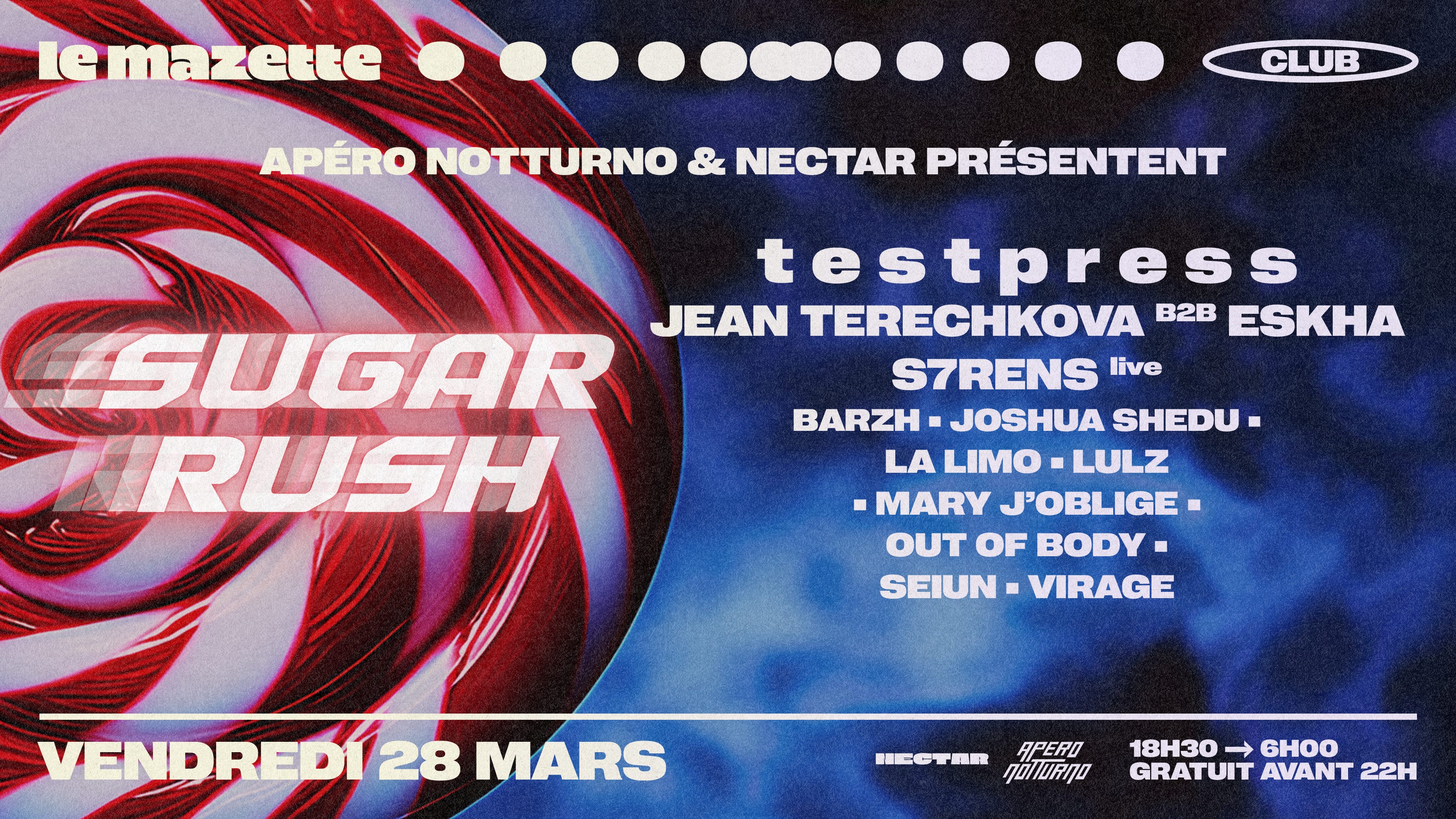 Sugar Rush: Testpress • Jean Terechkova • Eskha • S7rens