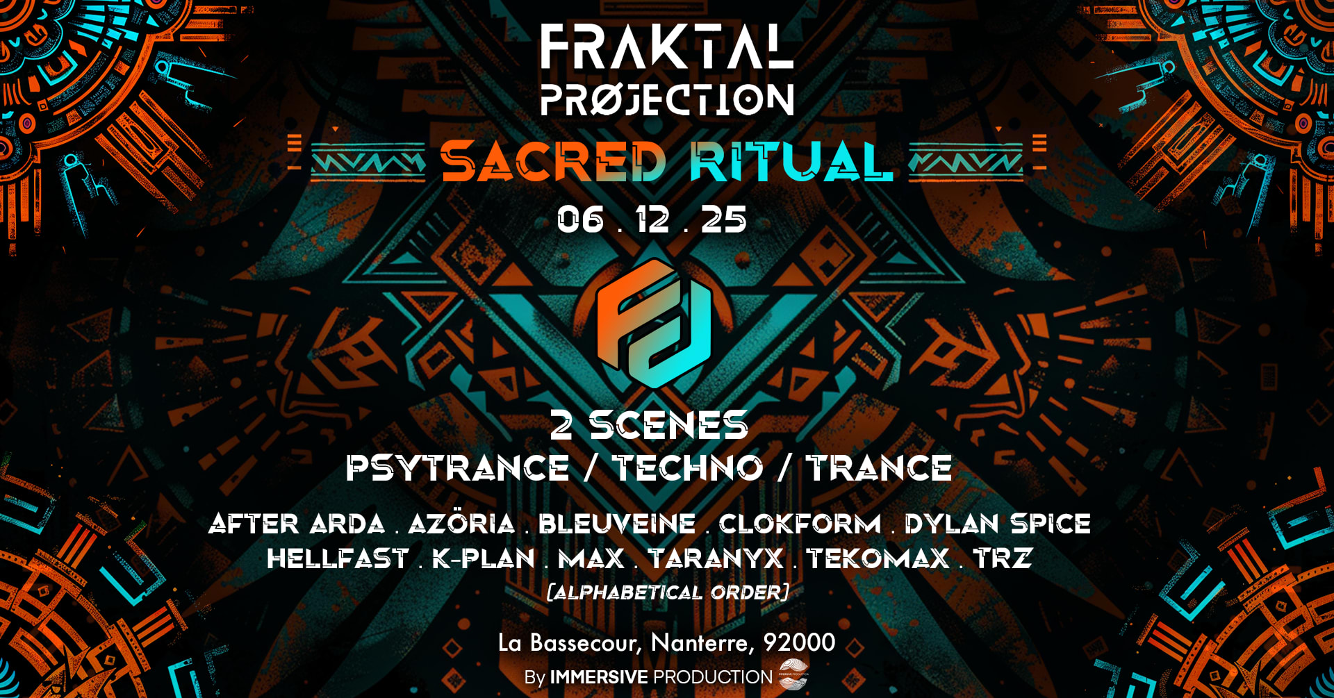 Fraktal Prøjection #10 - Sacred Ritual | Psytrance & Techno