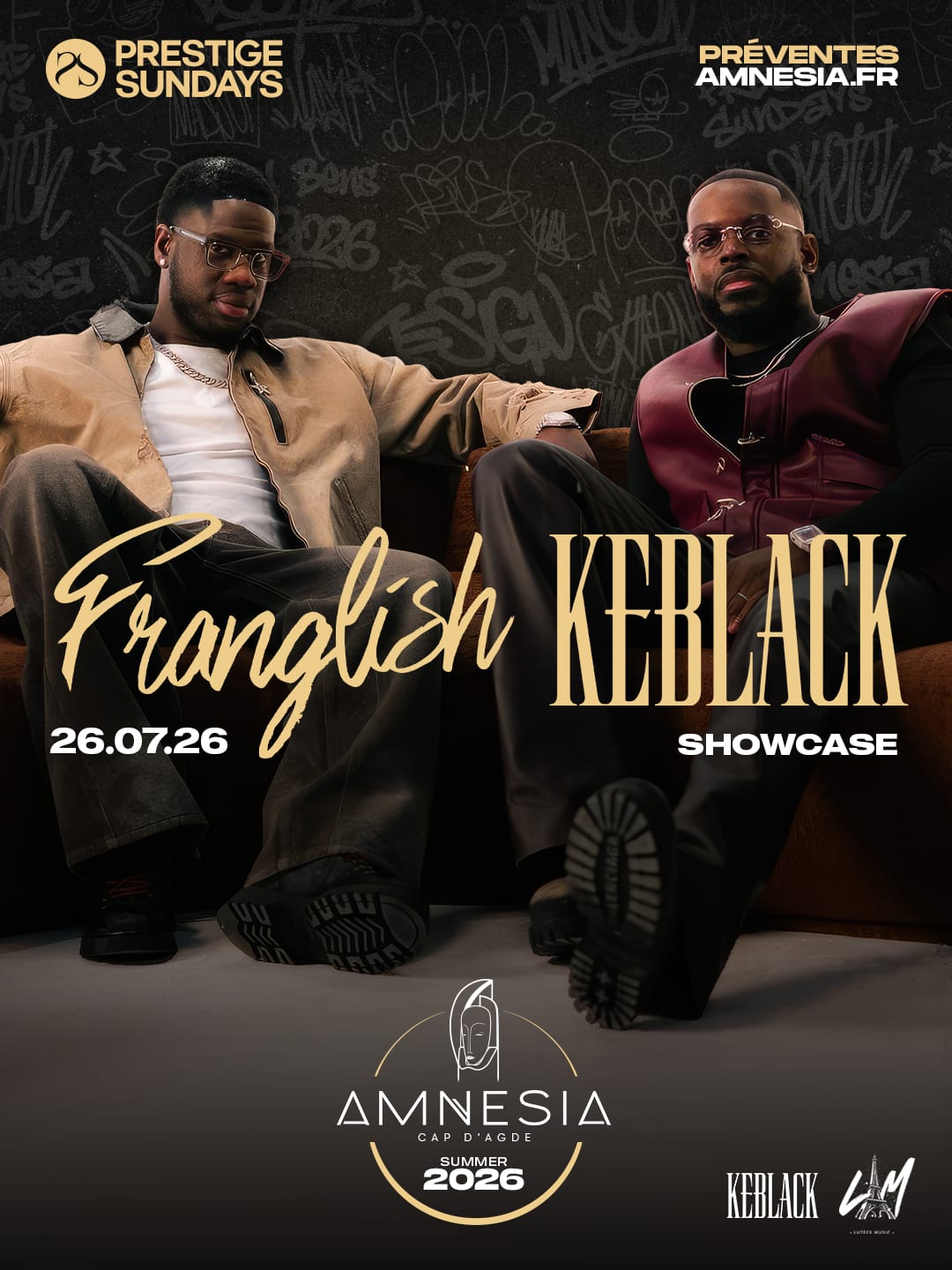 Franglish Vs Keblack @ Amnesia