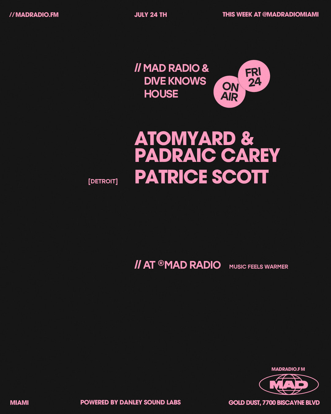 Dive Knows House: Atomyard & Padraic Carey / Patrice Scott