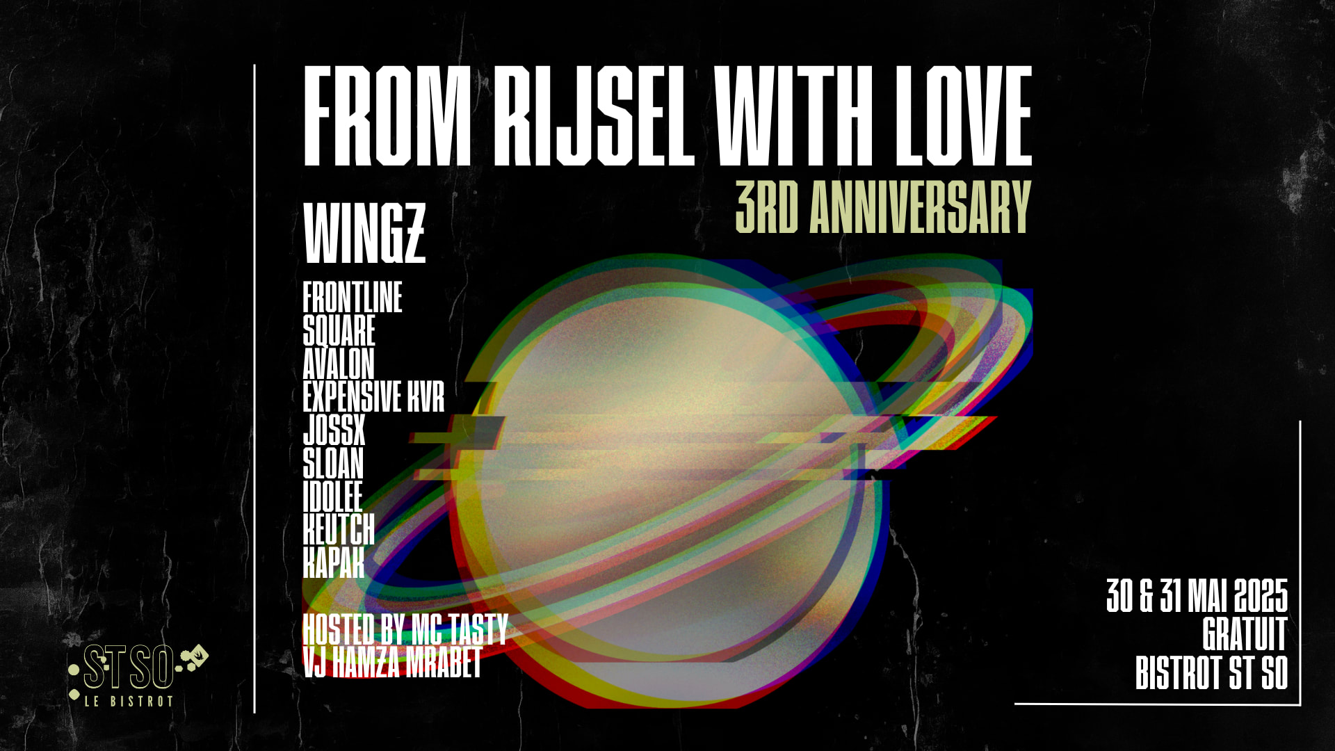 From Rijsel With Luv — 3rd Anniversary
