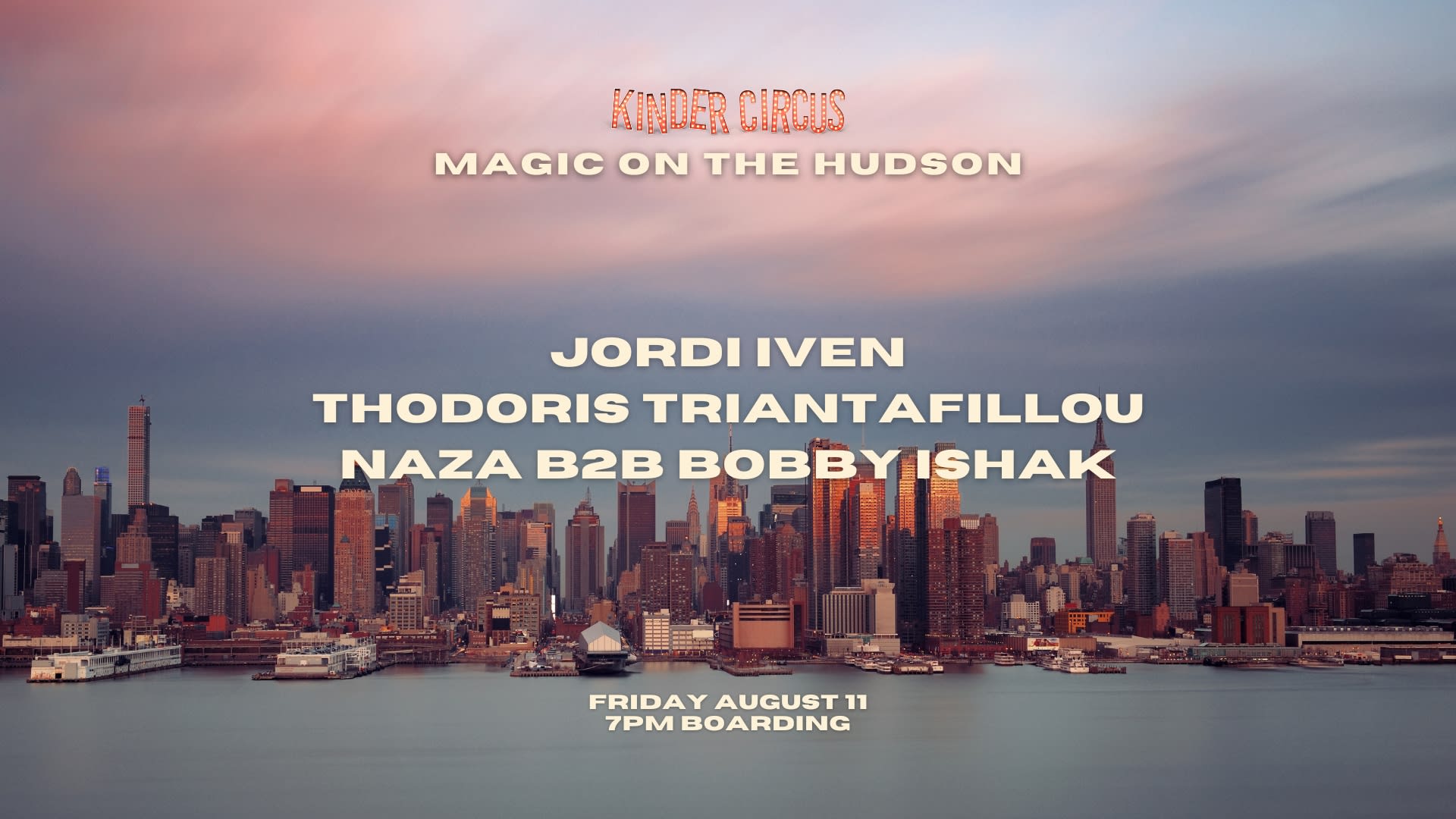 Kinder Circus Magic On The Hudson - Part 4