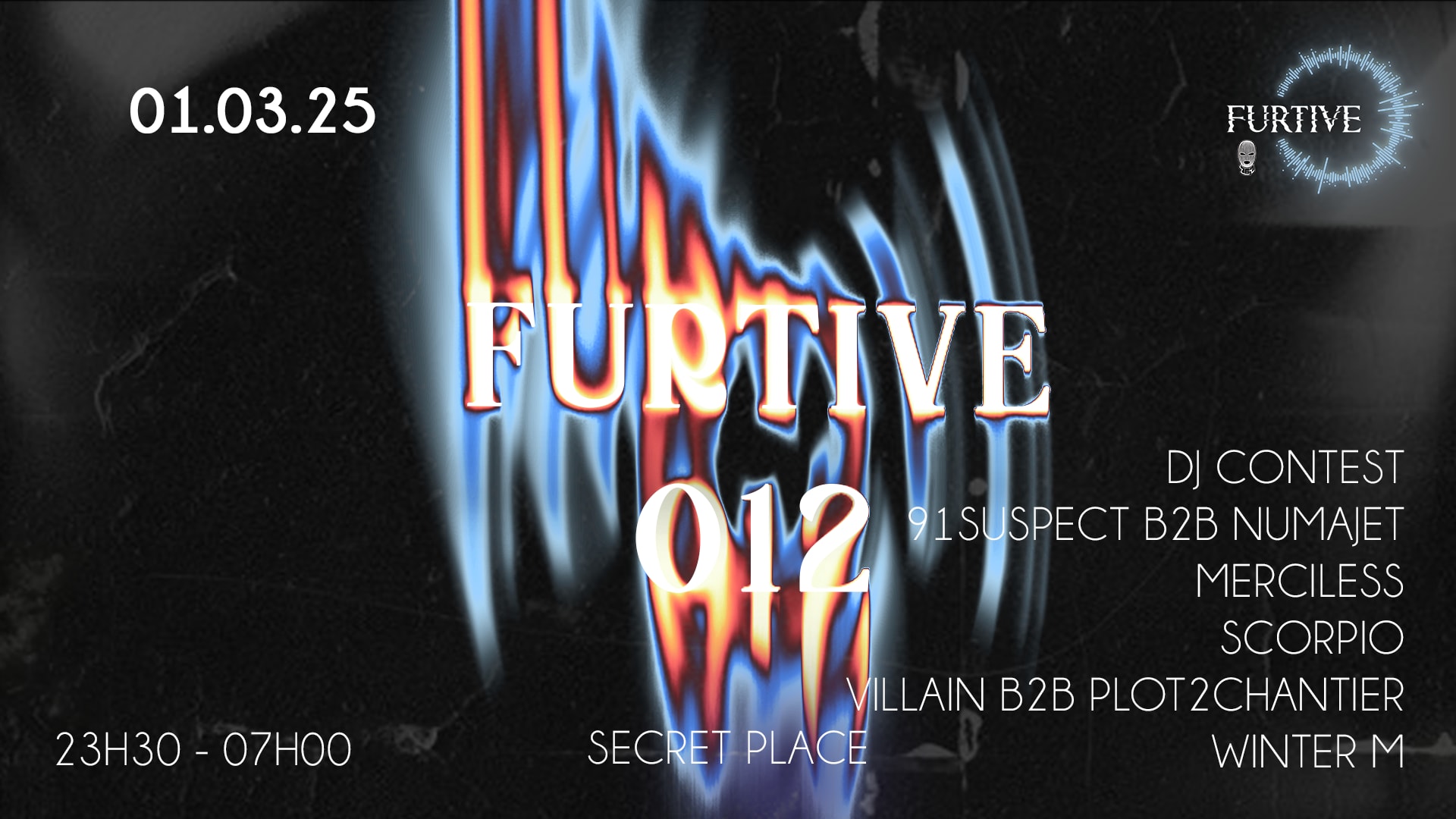 [Sold Out] Furtive 012 - Sauvage