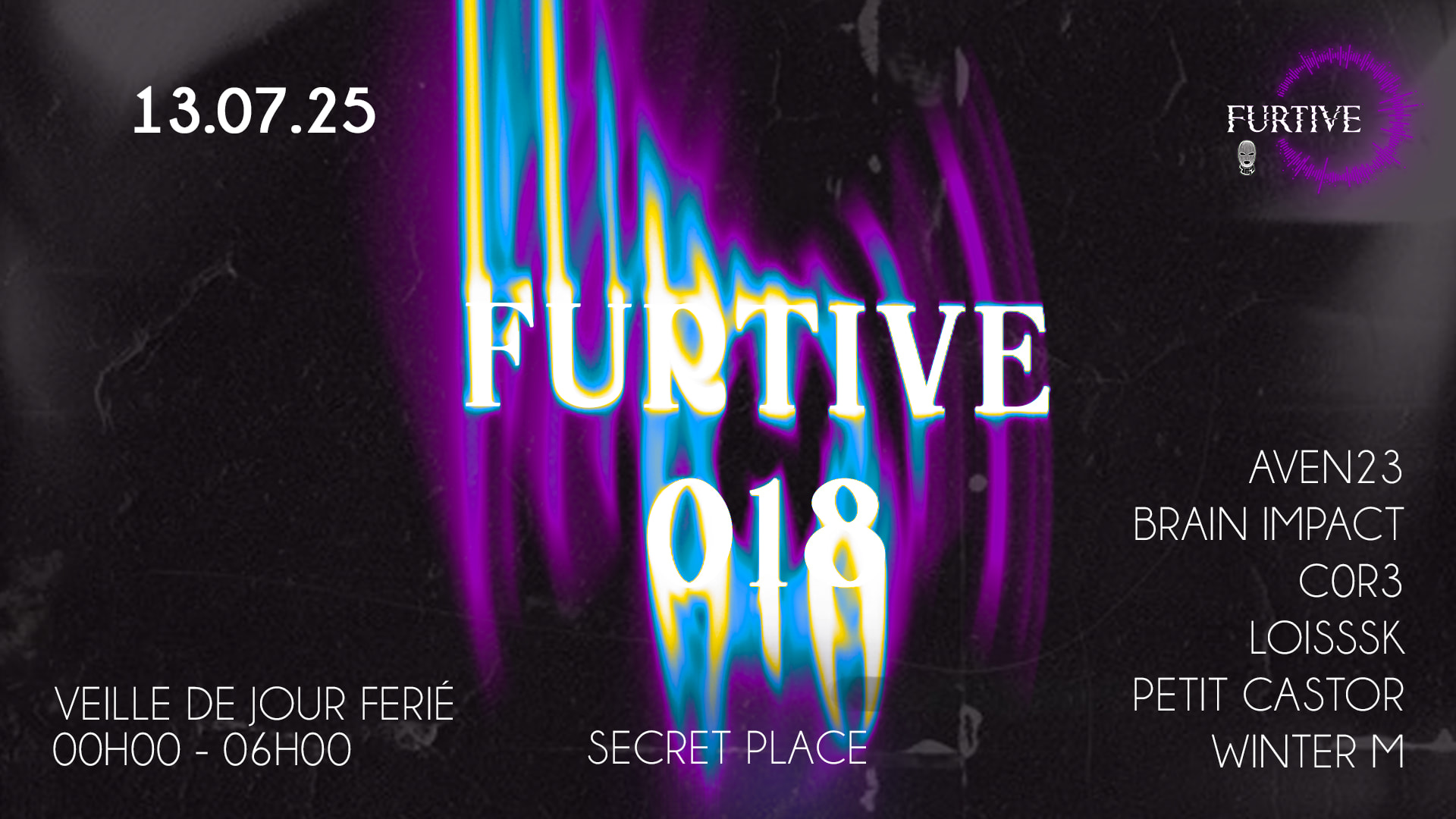 [Sold Out] Furtive 018 - Sauvage