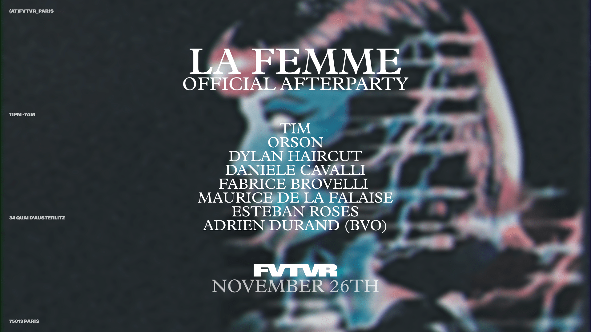 La Femme: Official Afterparty
