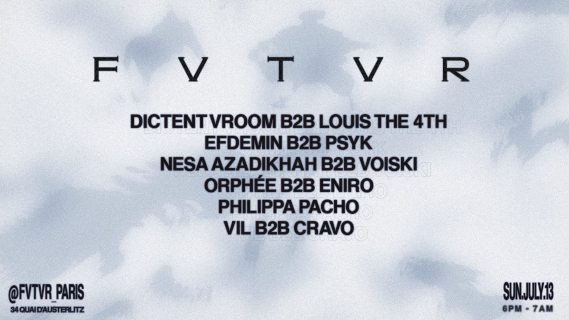 Fvtvr Extended [Public Holiday Eve]