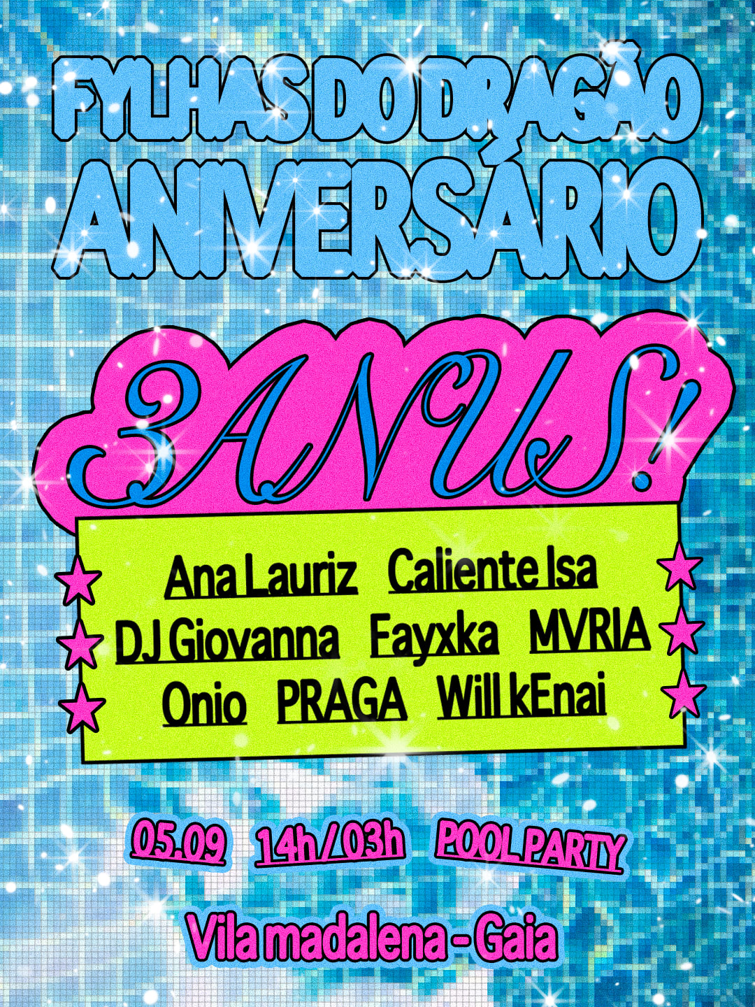 Fylhas Do Dragão Birthday Pool Party