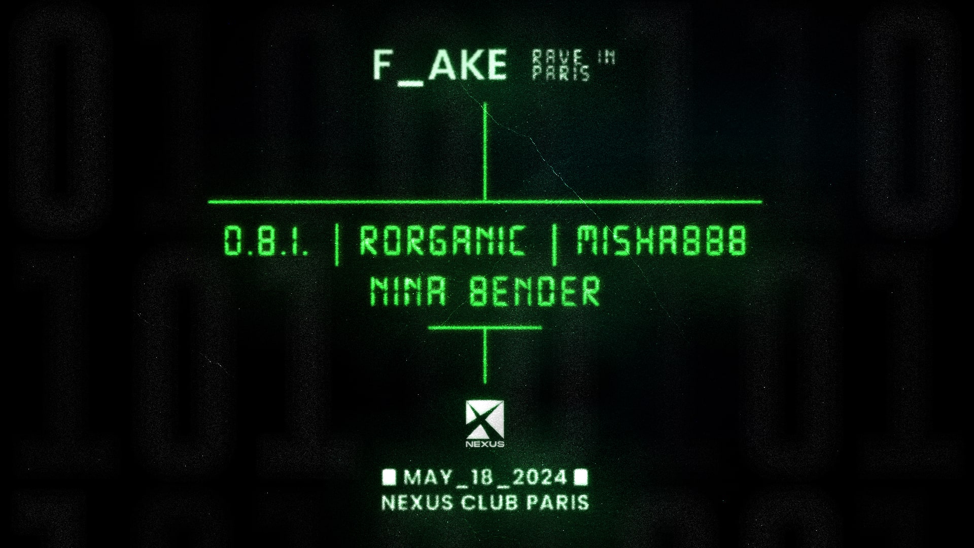 F_Ake : O.B.I. | Rorganic | Misha888 | Nina Bender