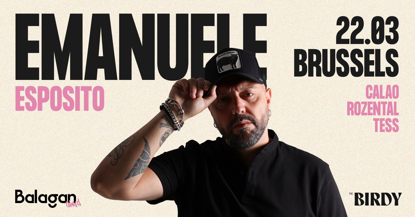 Balagan World Invites Emanuele Esposito - Birdy Brussels
