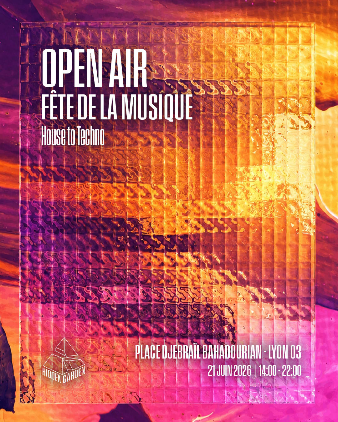 Open Air Techno - Hidden Garden - Fête De La Musique