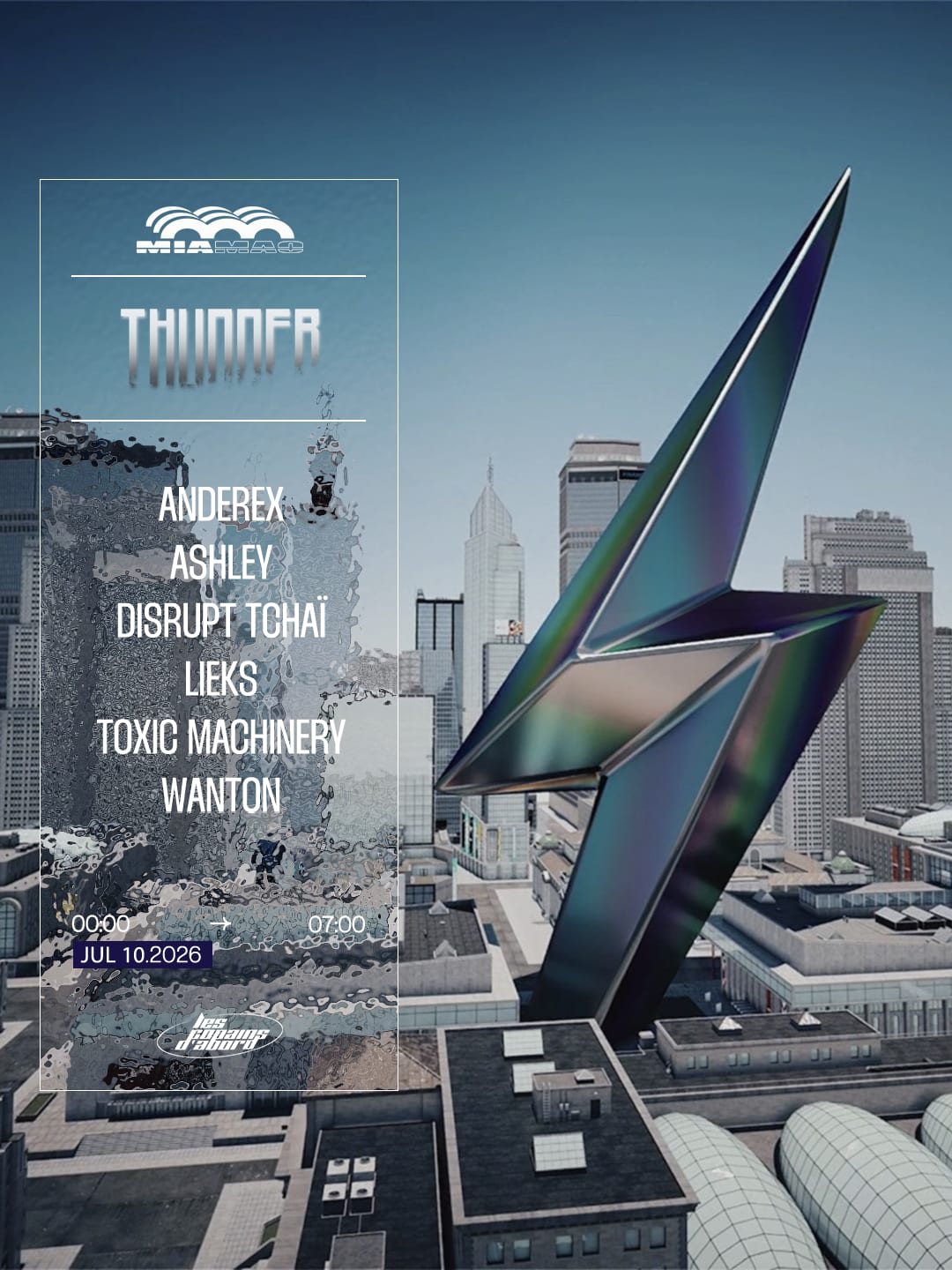 Thunder × Les Copains D'abord: Anderex, Lieks, Wanton & More