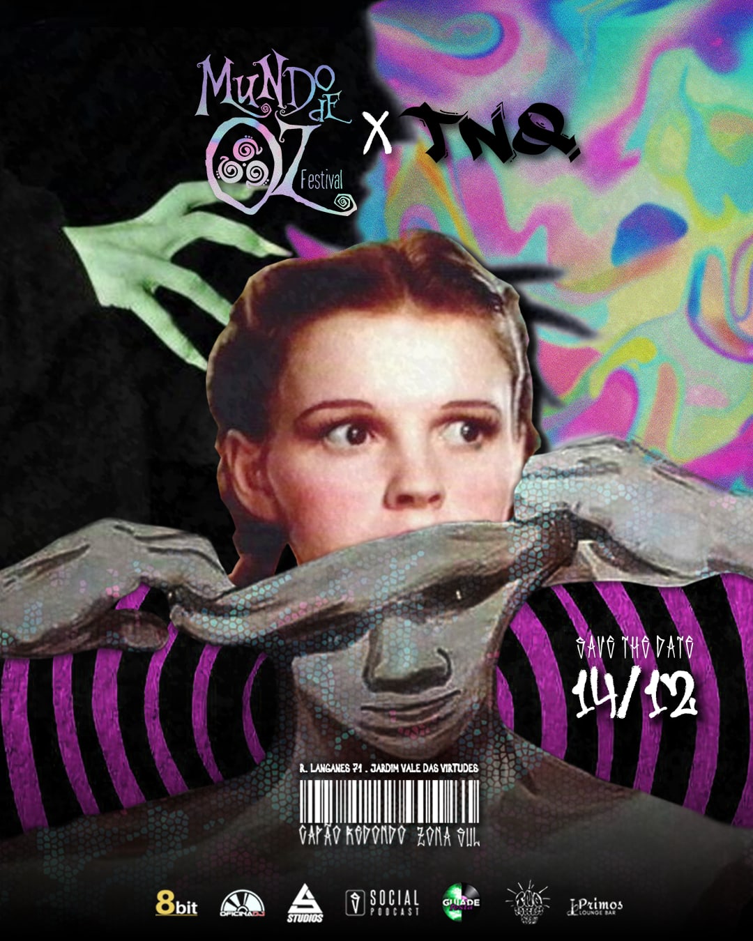 Techno Na Quebrada X Mundo De Oz (Sp)