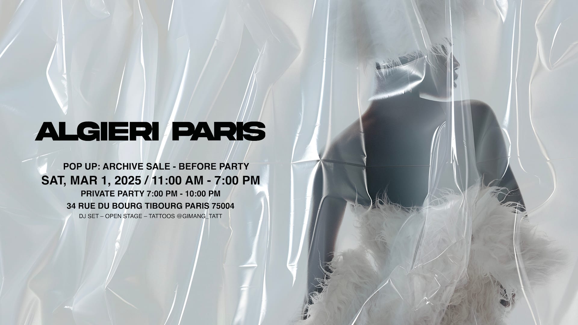 Before Party | Algieri Paris