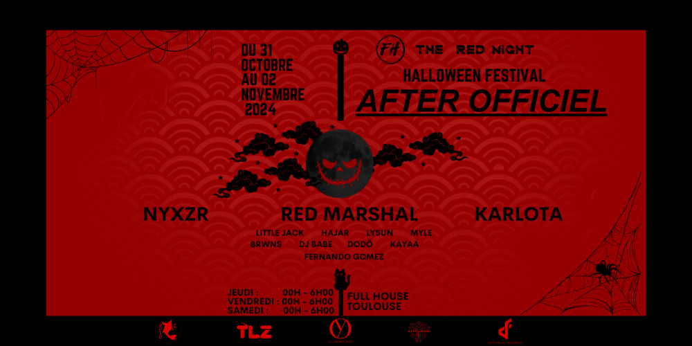 After Officiel The Red Night - Halloween Festival 2024