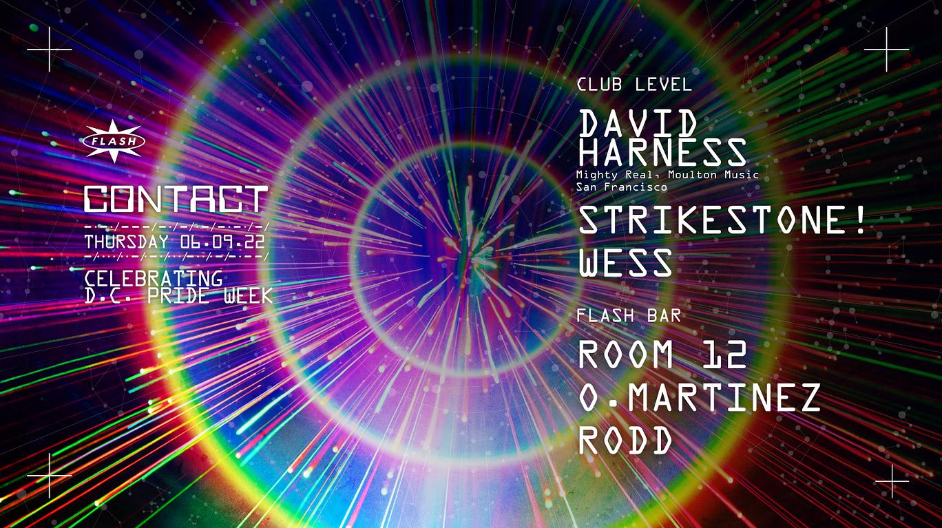 Contact X Pride: David Harness (No Cover W/ Rsvp)