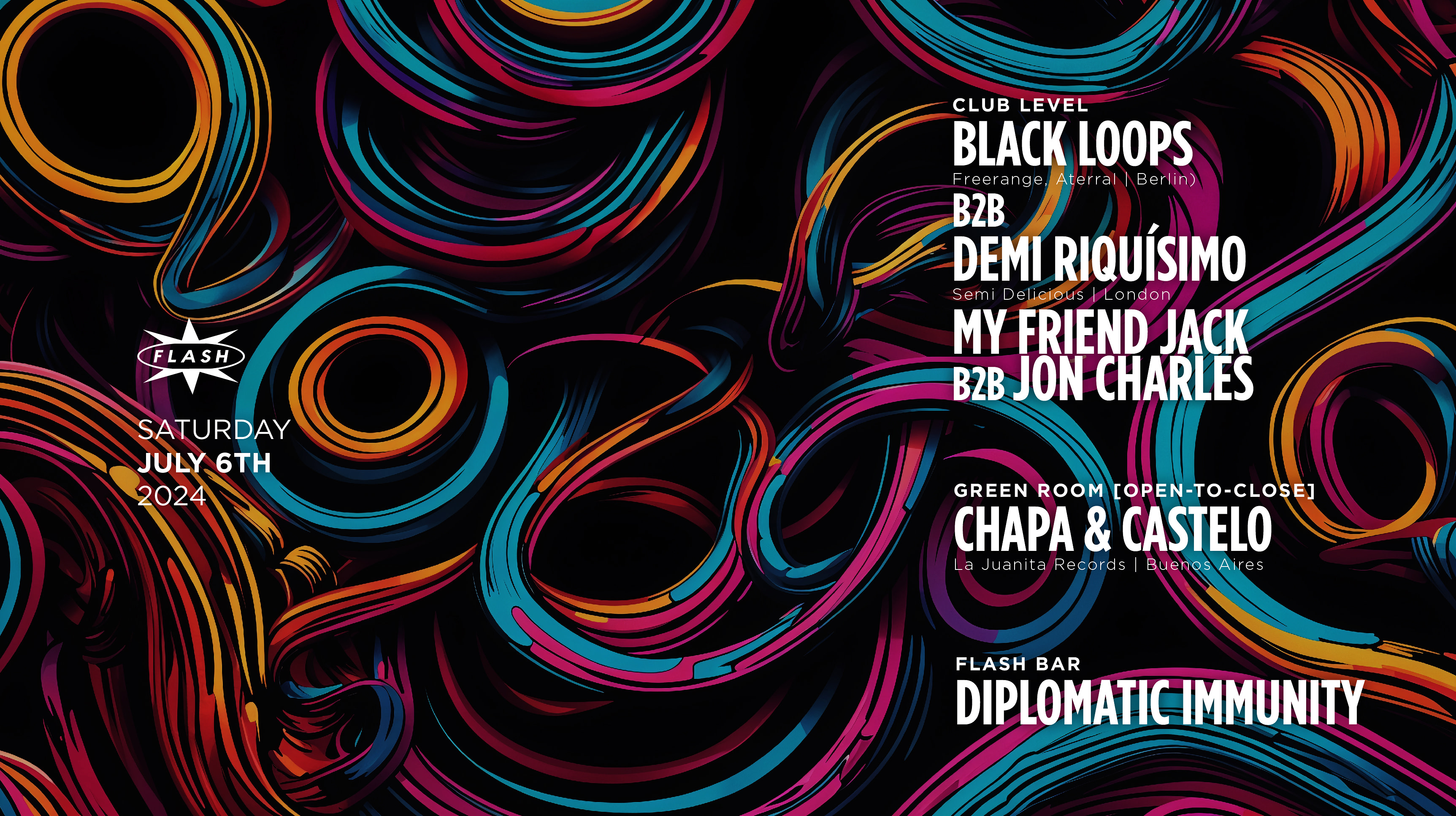 Black Loops B2b Demi Riquísimo